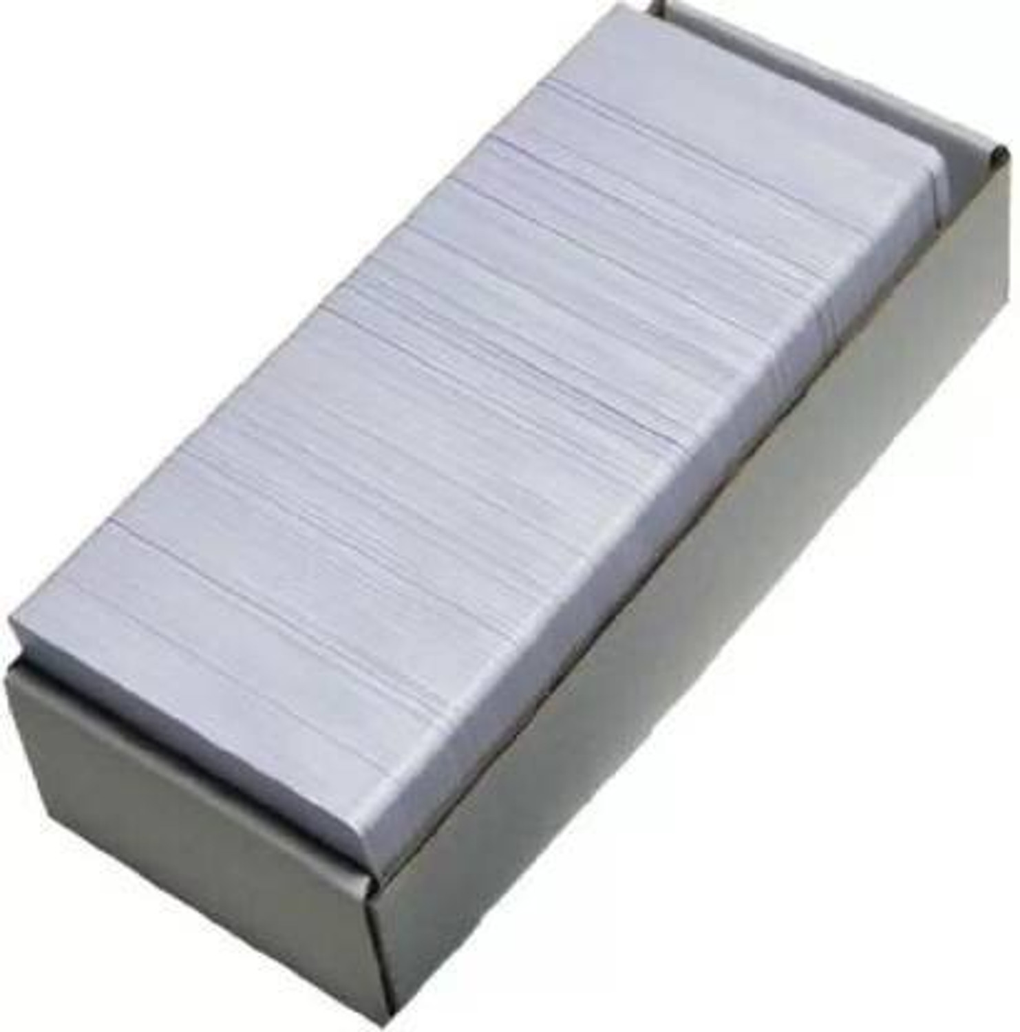 Image of Kosh Plain PVC Id Card For Inkjet Printers Pack of 230 Cards Single White Ink Cartridge