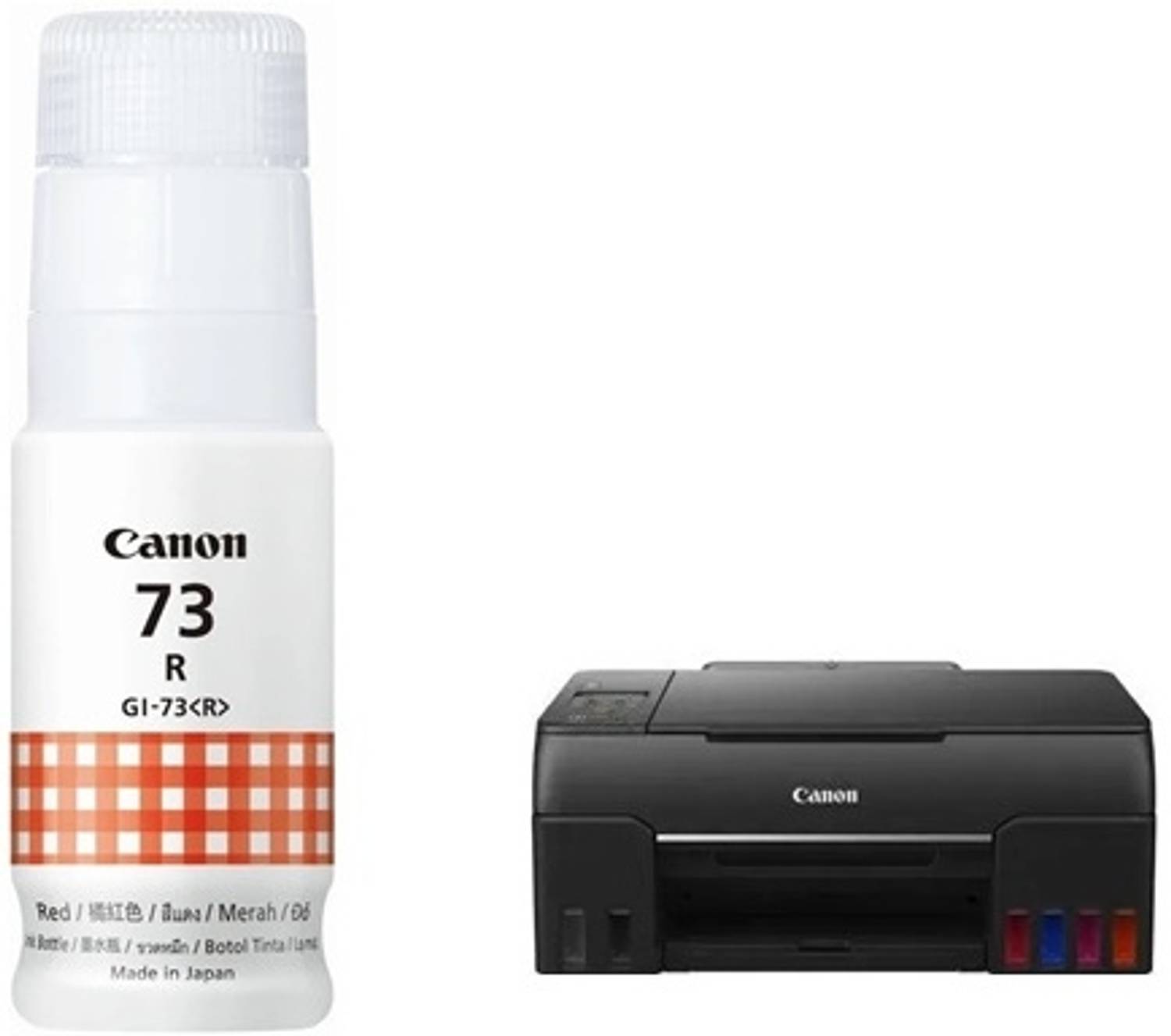 CAN PIXMA Canon Original Ink For G670 Multi-function WiFi Color Ink Tank Printer Red Ink Bottle