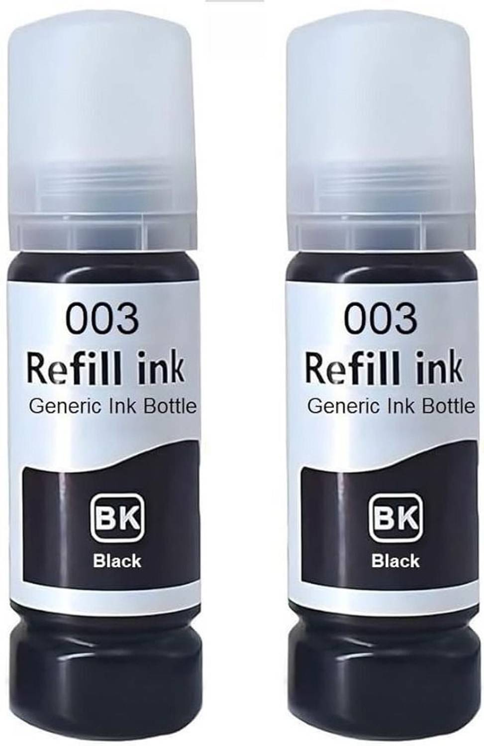 ASV 001 / 003 Ink for L3200/L3250/L3251/L3210/L3252/L3211/L3100/L3110 Black - Twin Pack Ink Bottle