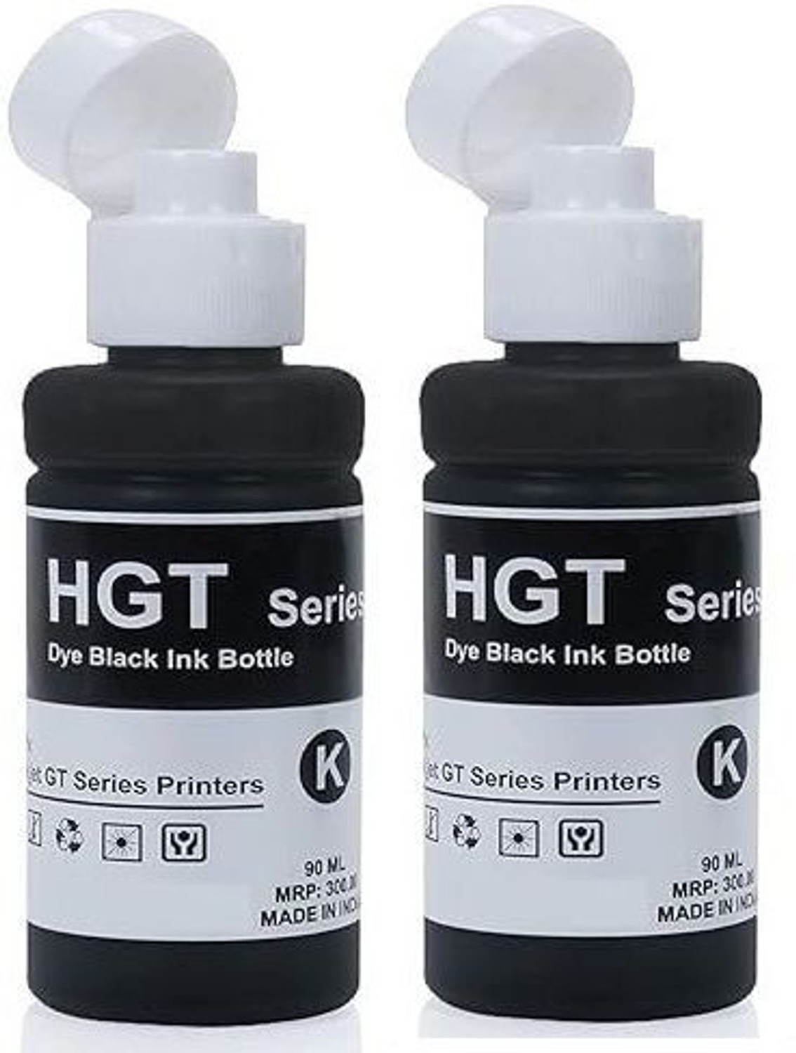 Image of ASV GT51 smart tank printer 581,210,525,520,521,585,580,670,530,675,720,750,790 Black - Twin Pack Ink Bottle