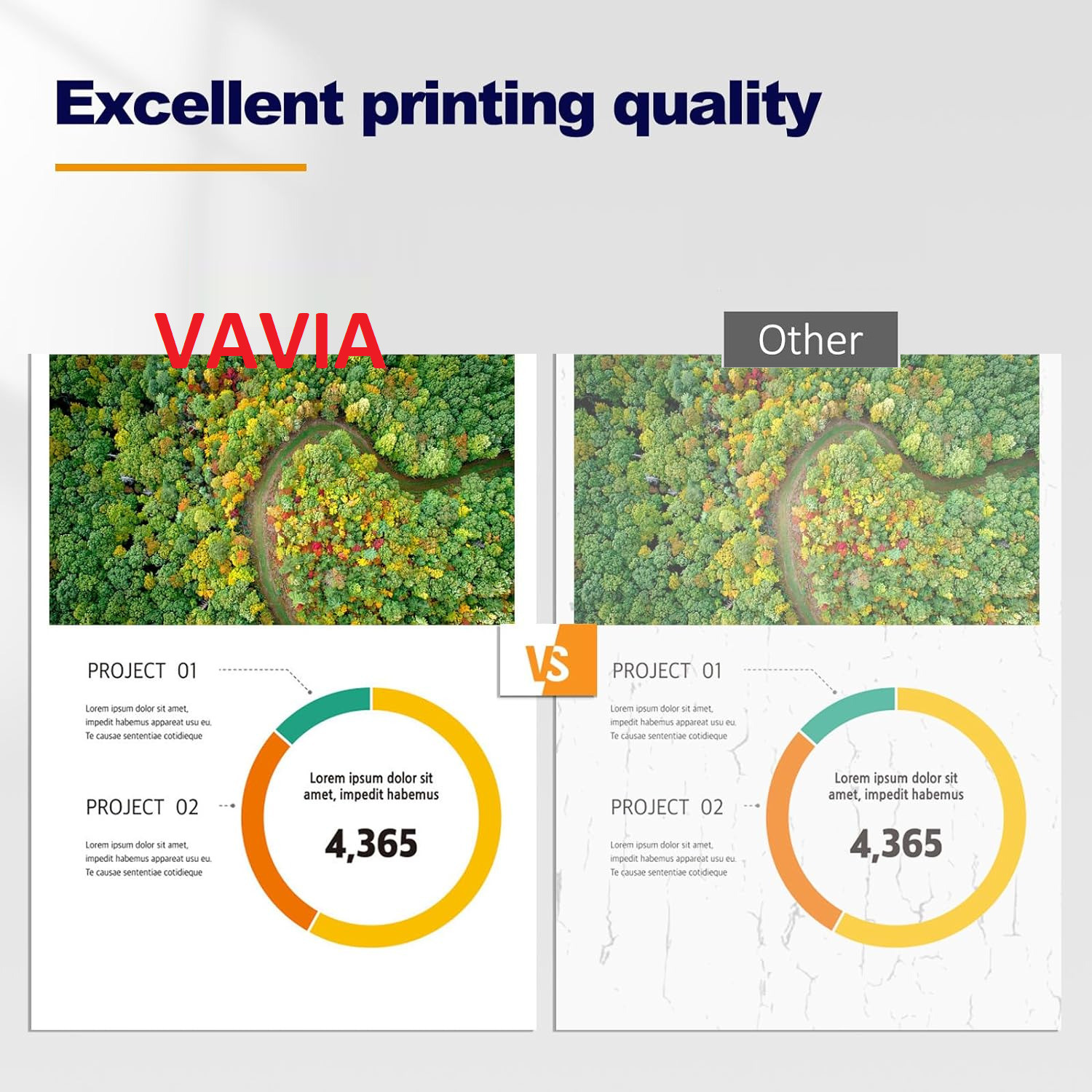 Image of vavia GI 71 Ink for G1020,G2020,G2021,G2060,G3020,G2021,G3060 Black + Tri Color Combo Pack Ink Bottle