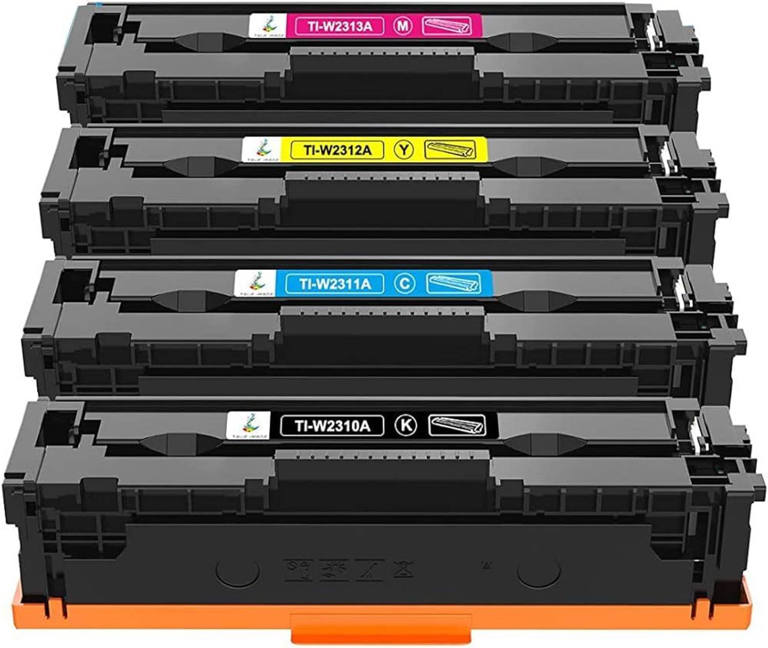FINEJET 215A Toner Cartridge Compatible for HP Laserjet Pro MFP M182nw M183fw Printers Black + Tri Color Combo Pack Ink Toner