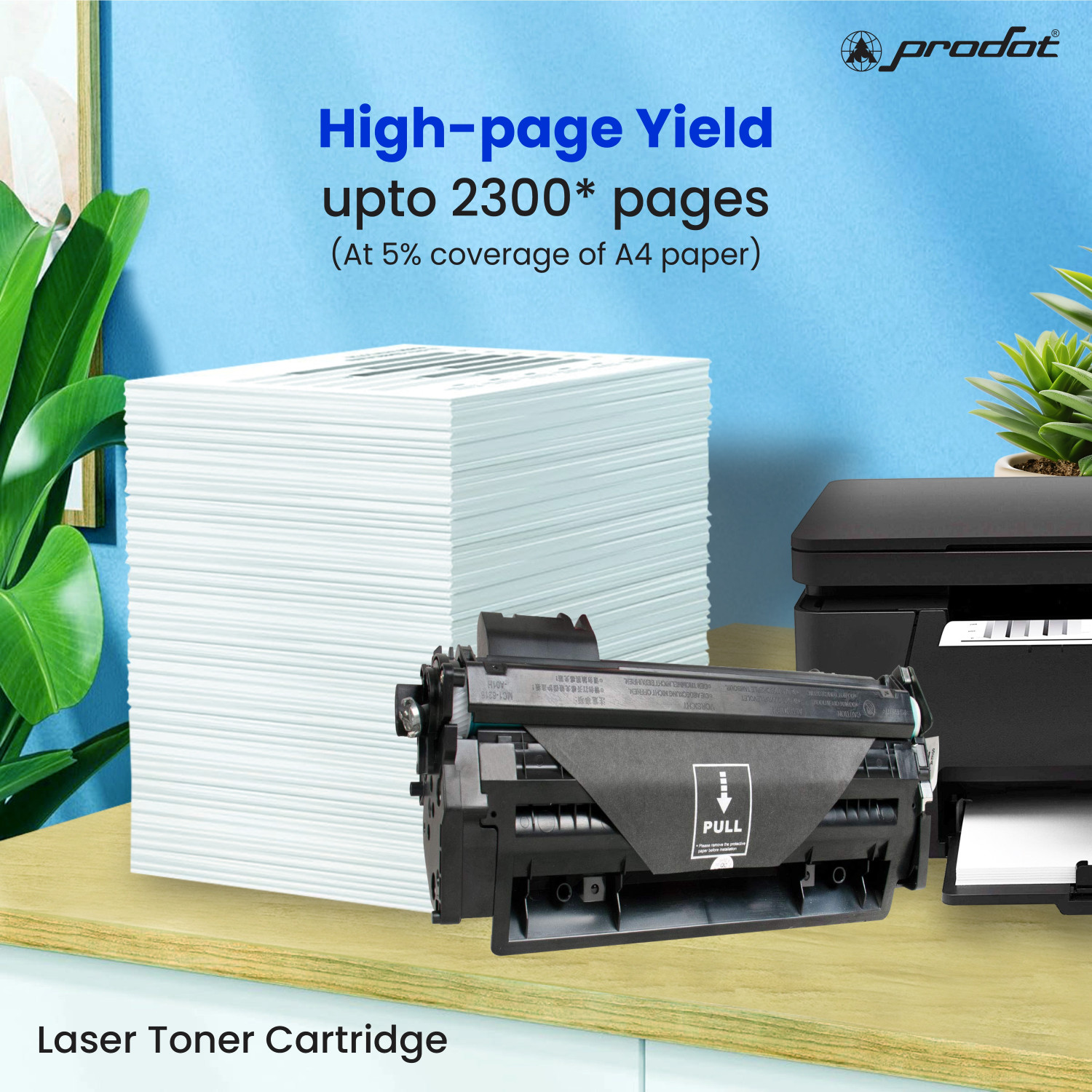 Image of PRODOT (PRO) H-505 /280 Laser Toner Black Ink Cartridge