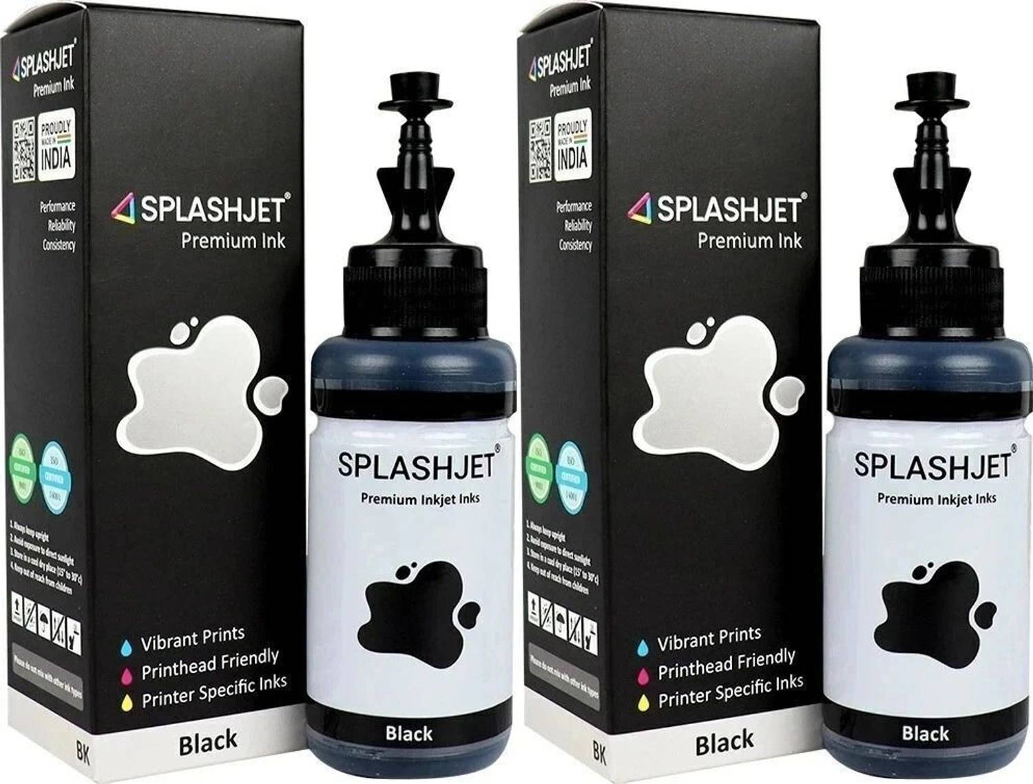 Splashjet T664 Ink for L130,L380,L210,L220,L310, L350 Printers-(7