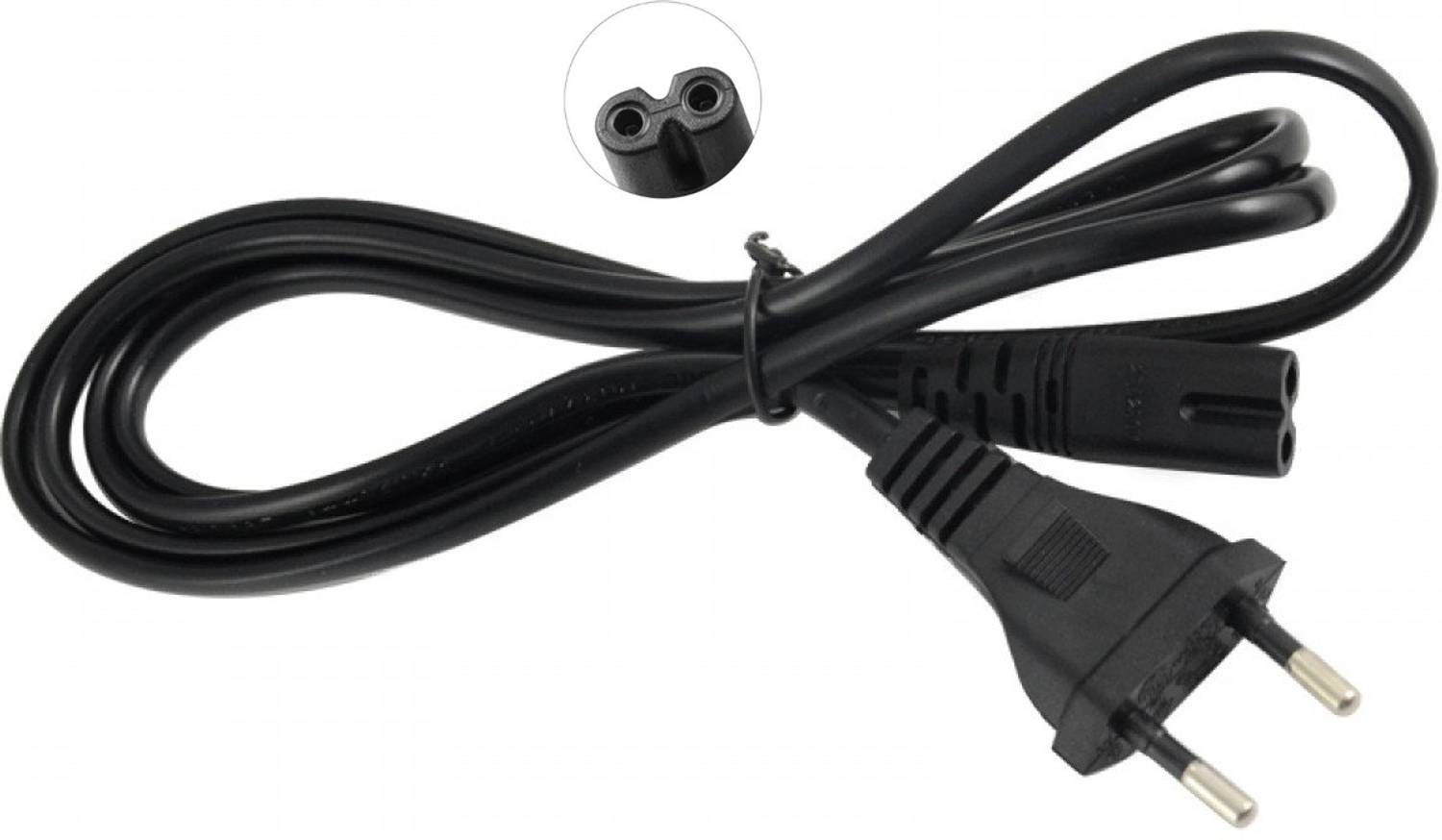 Haedlink 2 Pin AC Power Cable Cord For Canon/HP Inkjet Printer, 1 - Image 1