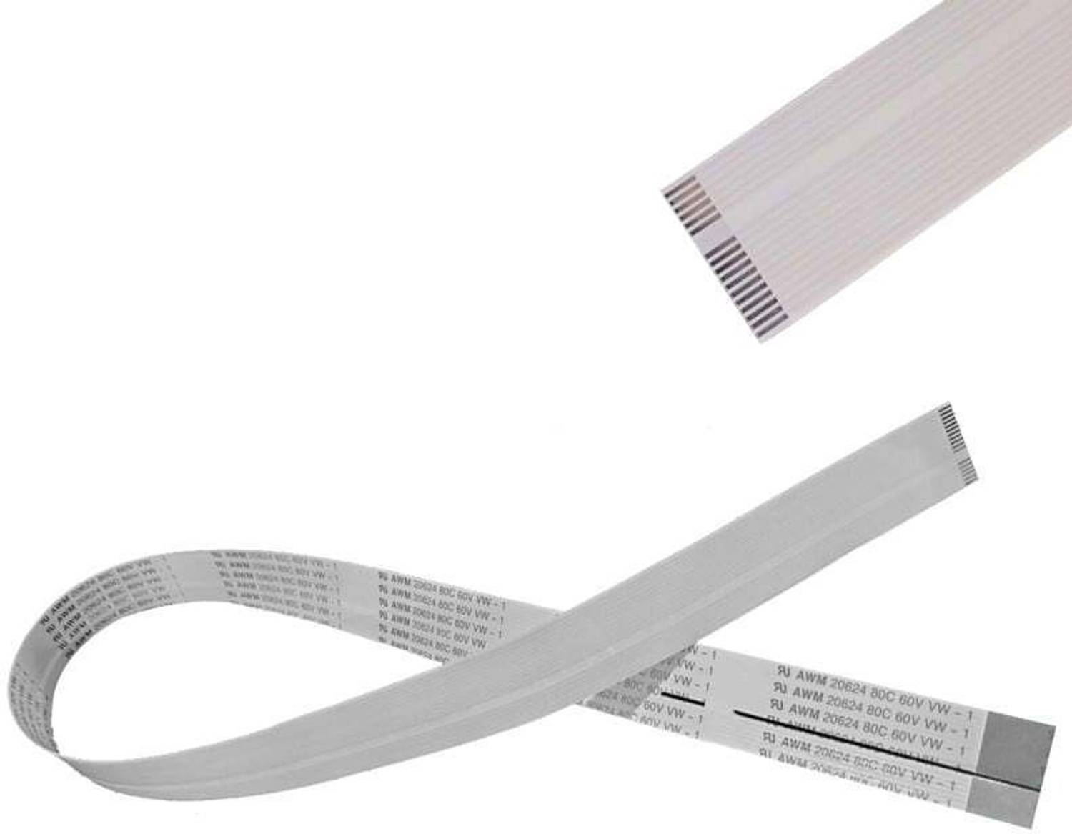 ajaycomputers CCD Scanner Cable For HP Smart Tank 515 / 516 / 530 / 610 / 650 / 430 17 PIN Black Ink Toner