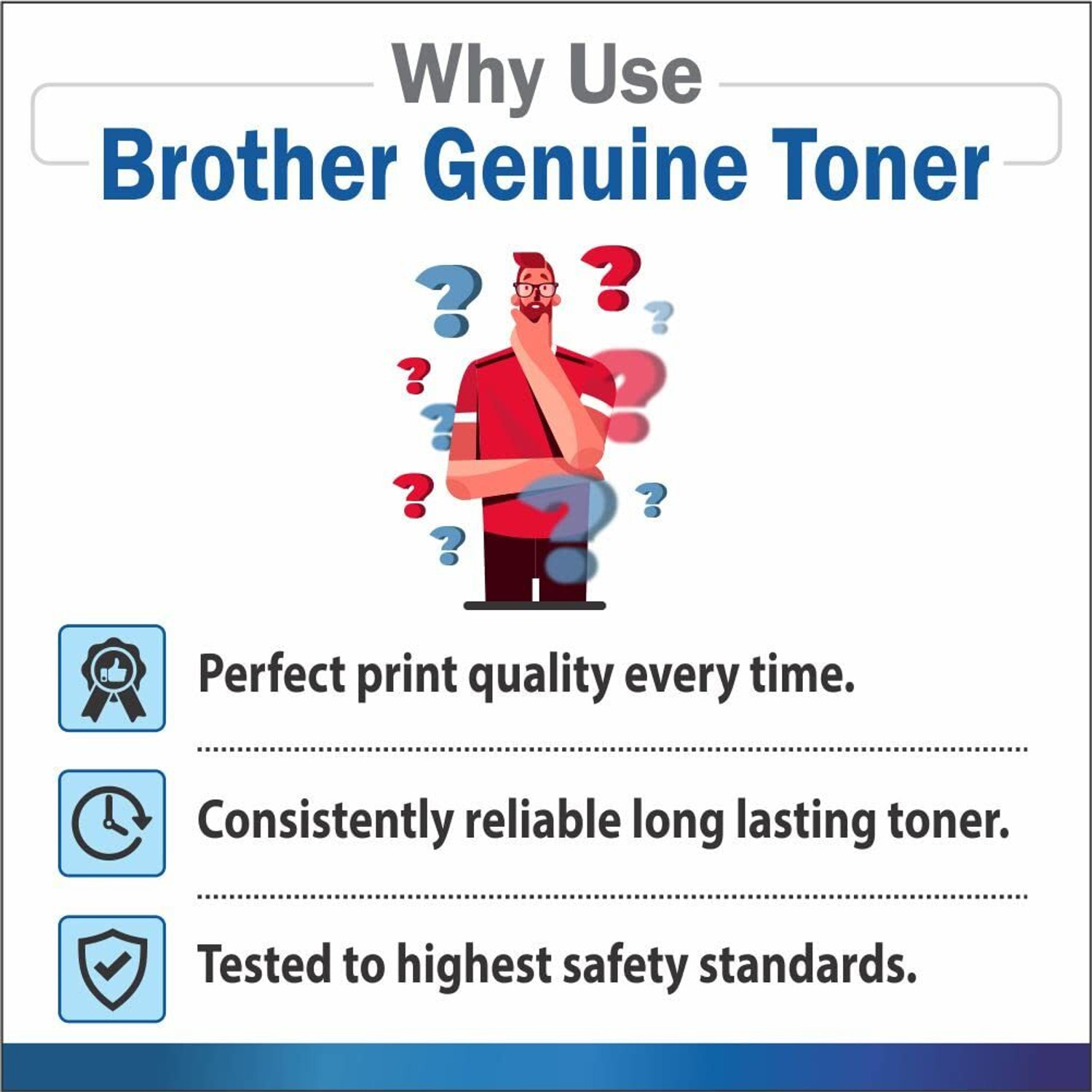 Image of brother TN267BK Black Original Toner Cartridge Black Ink Toner
