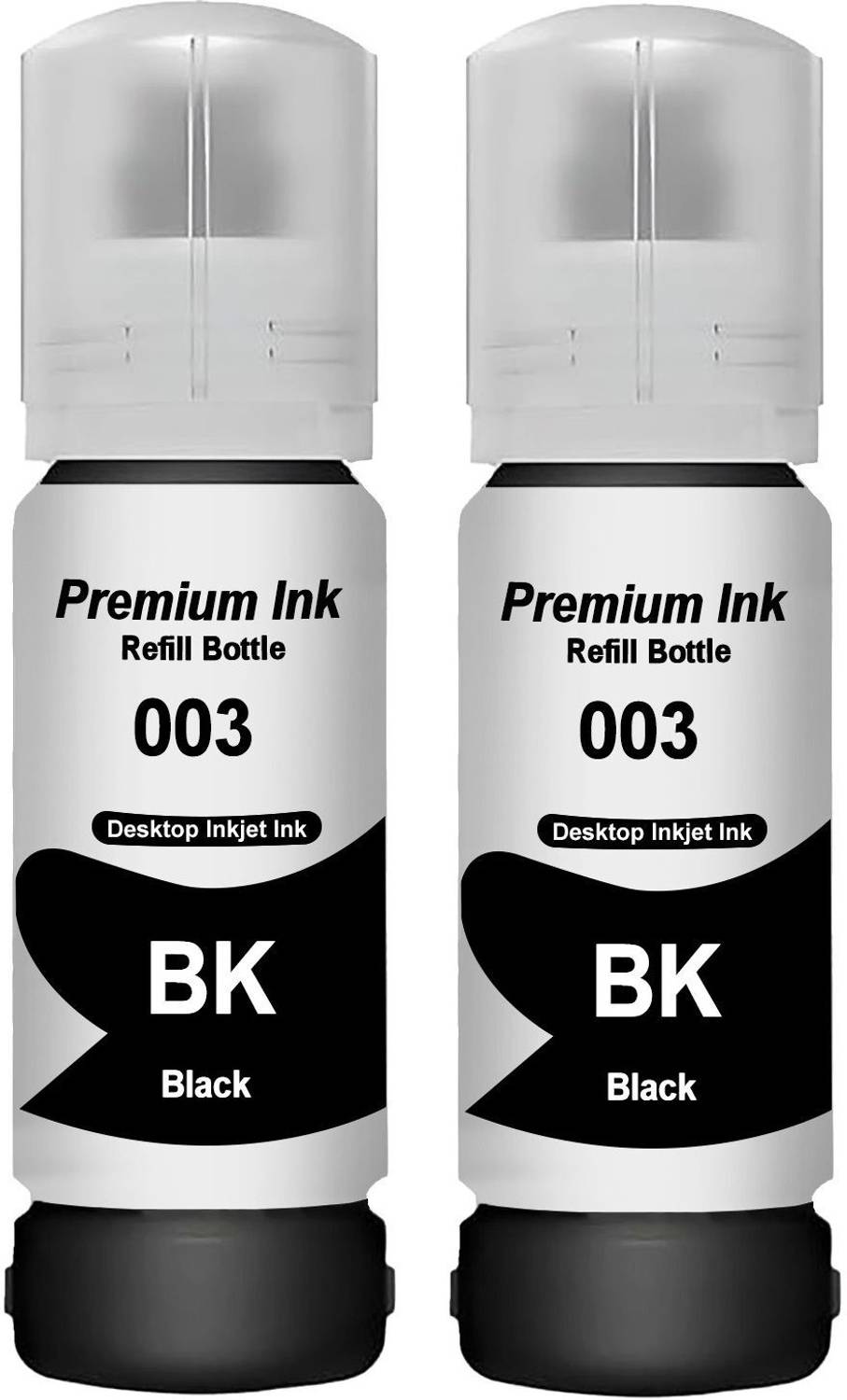 canoff 003 BK High Quality Ink for Ep. L3110,L3150,L3152, L5190,L4150,L4160,L6160,L6190 Black - Twin Pack Ink Bottle