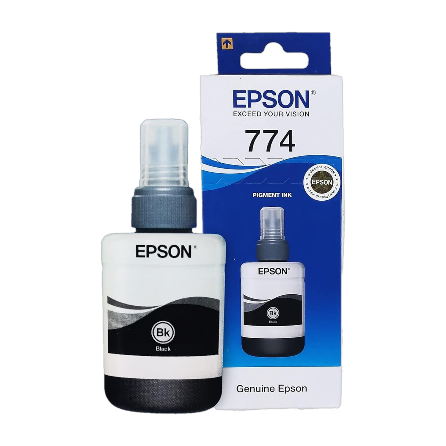 Image of Epson T7741 for M200 /M205 /M100 /L655 /L1455 /M105 /L605 /L655 Black Ink Bottle