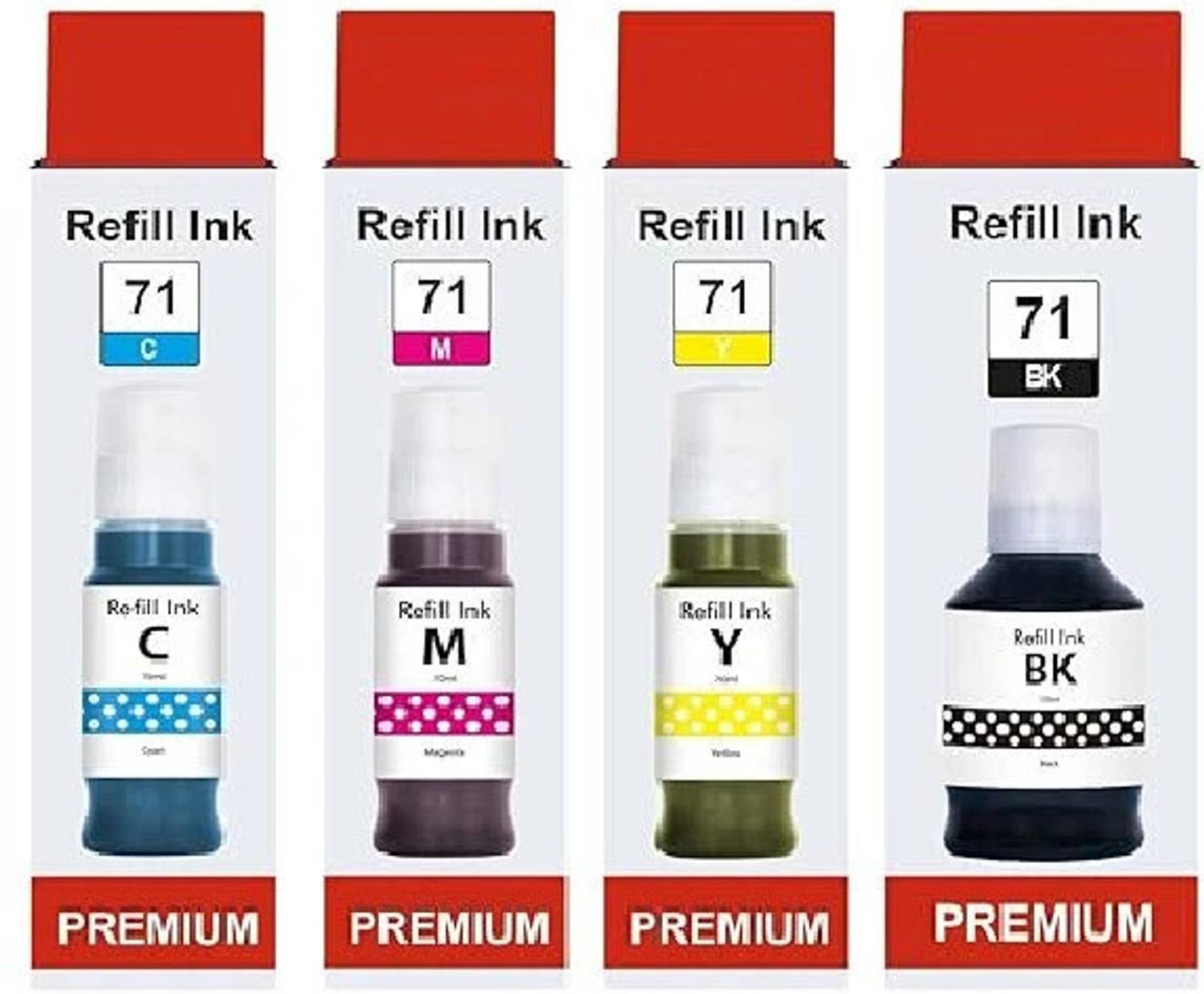 Gedi GI 71 Ink for Canon G1020 G2020 G2021 G2060 G3020 G3730 G377