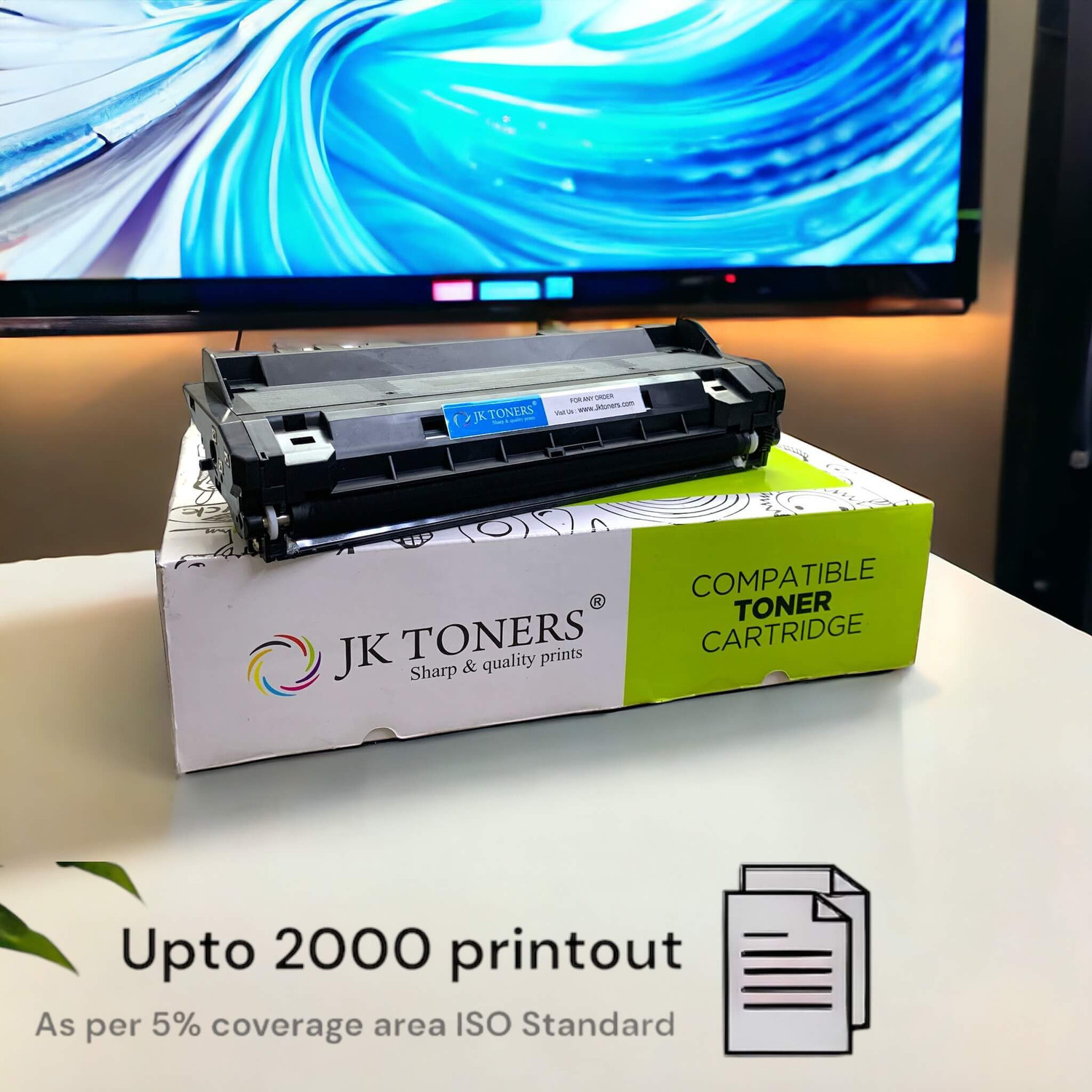 Image of JK Toners 181A Toner Cartridge For 303d, 303dw, MFP 323d, MFP 323dnw, MFP 323sdn Black Ink Toner