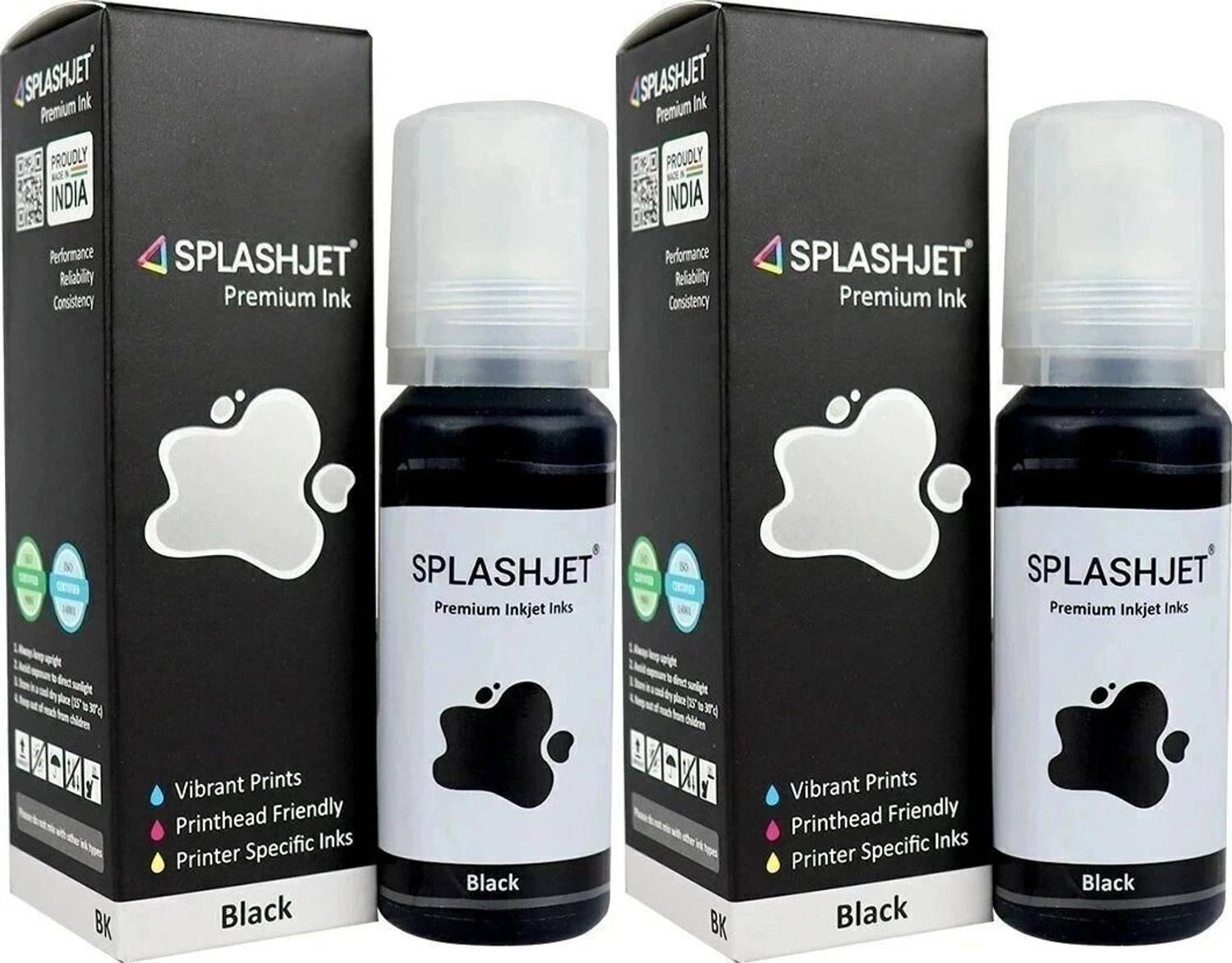 Splashjet 003 Ink for EP L3110/ L3150/ L3250 Printer-(70gm x 2 Bl