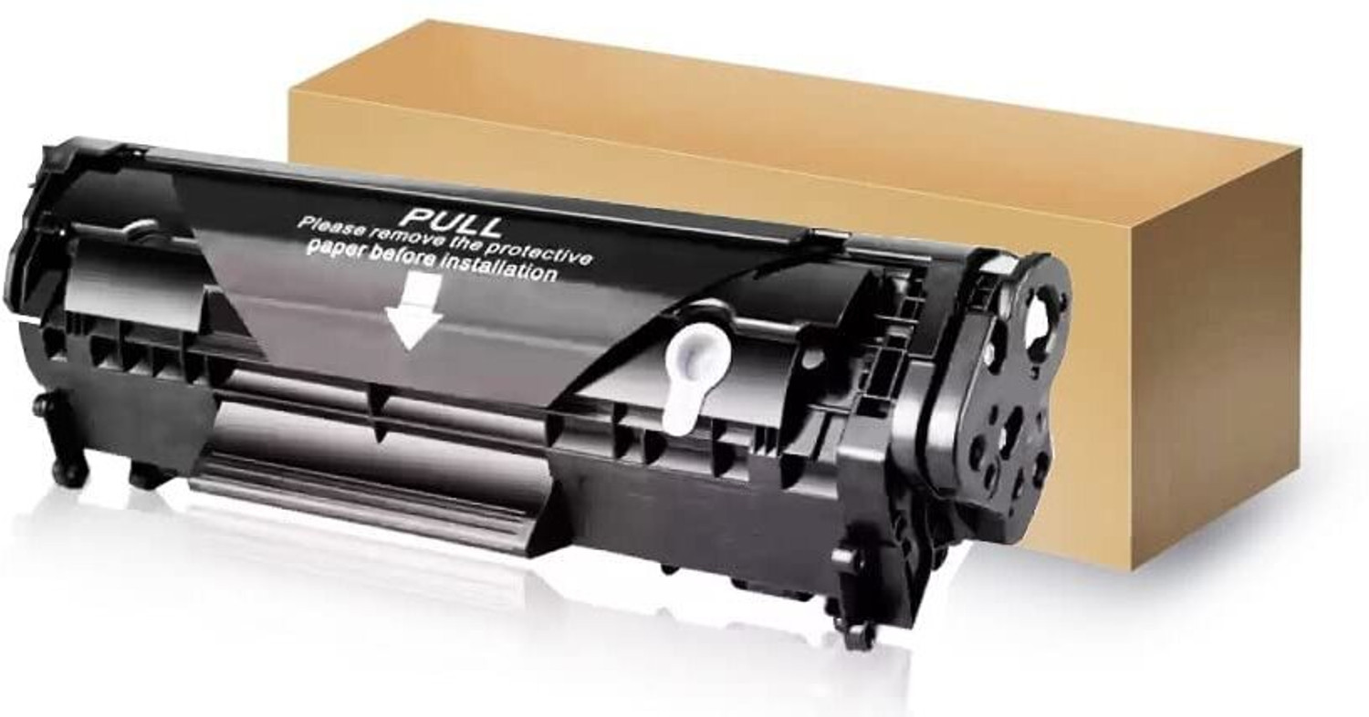 Image of NNPRO Easy Refill 12A /Q2612A Toner Cartridge Compatible for h,p Printers Black - Twin Pack Ink Toner