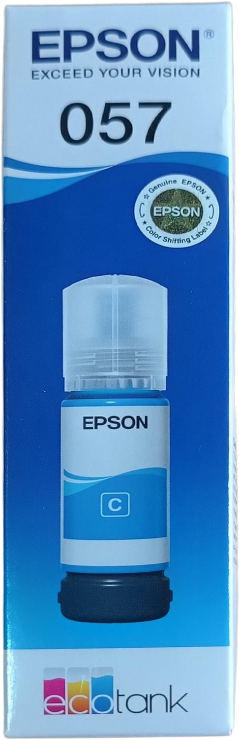 Image of Epson 057 Cyan Ink Bottle
