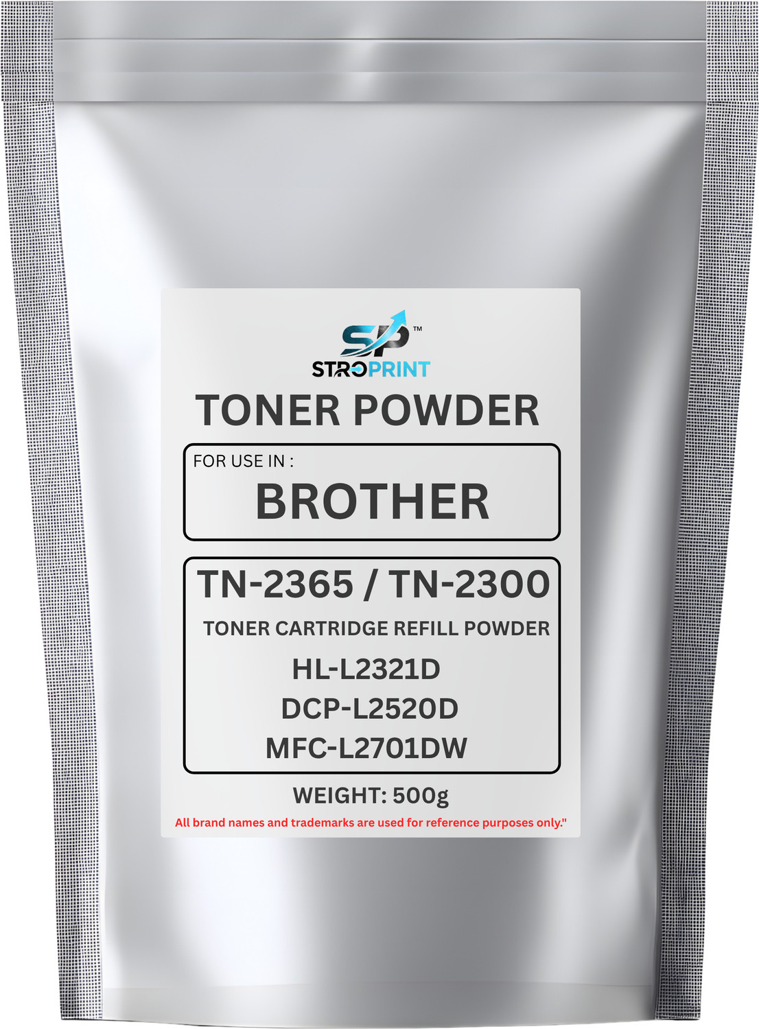 Image of STROPRINT Brother Original TN-2365 /TN2300 toner powder Suitable HL-L2321D,DCP-L2520D.. Black Ink Toner Powder