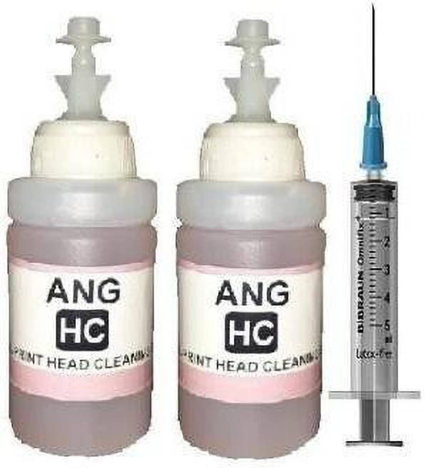 Ang Cleaning Solution 200ml for Printer Head Cartridges Nozzles to clear Clogging White Ink Cartridge