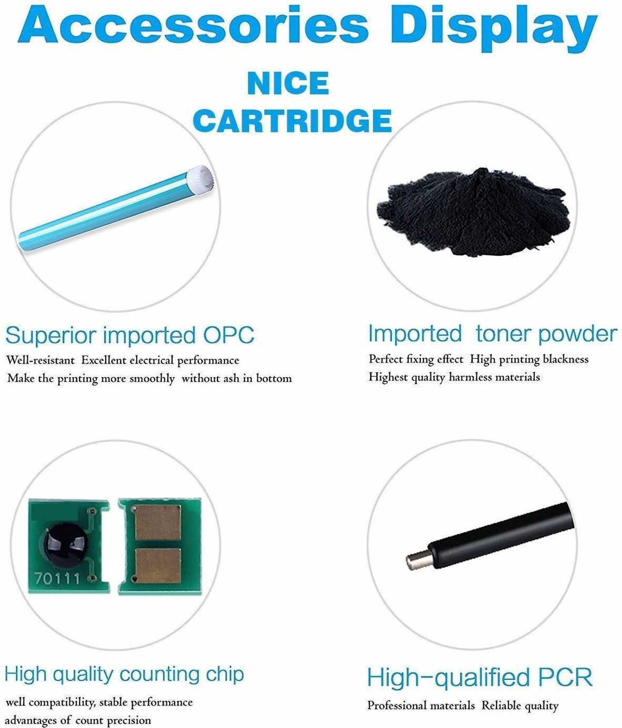 Image of NNPRO Easy Refill 12A /Q2612A Toner Cartridge Compatible for h,p Printers Black - Twin Pack Ink Toner