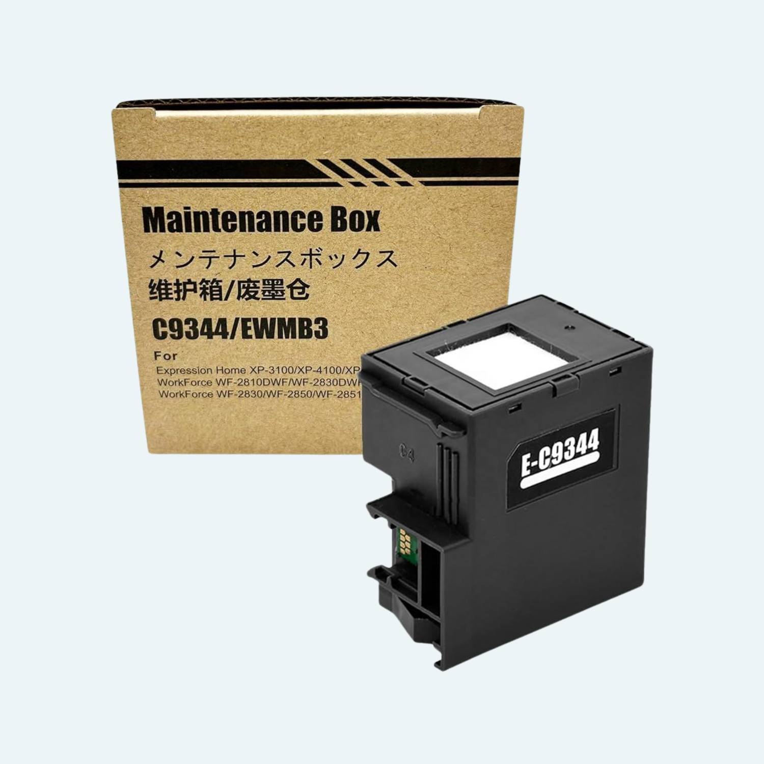 STROPRINT ™ C9344 Maintenance Box For EPSON L3550 L3560 L5590XP- 3100 XP-4100 Black Ink Toner