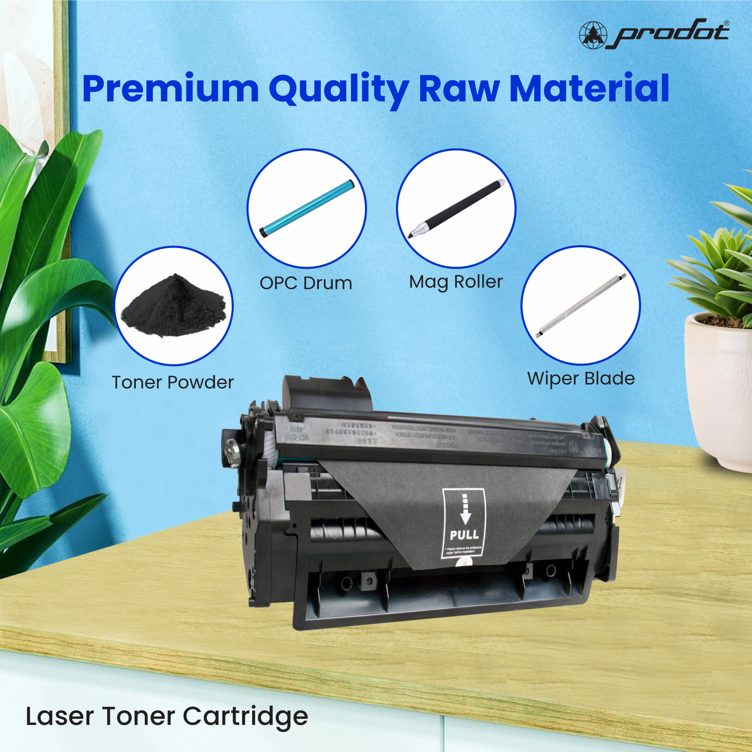 Image of PRODOT (PRO) H-505 /280 Laser Toner Black Ink Cartridge