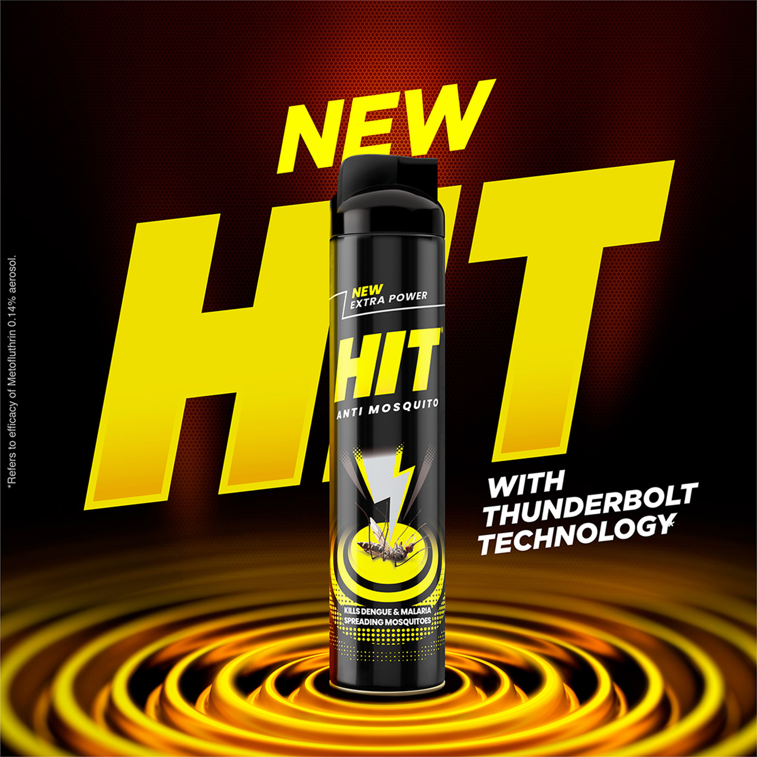 Image of Hit Mosquito & Fly Killer Spray (2 x 400 ml)