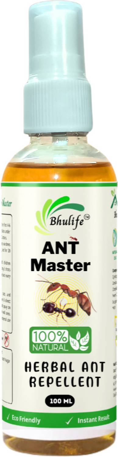 BhuLife Organic Ant Repellent Spray For Home | 100% Natural Spray