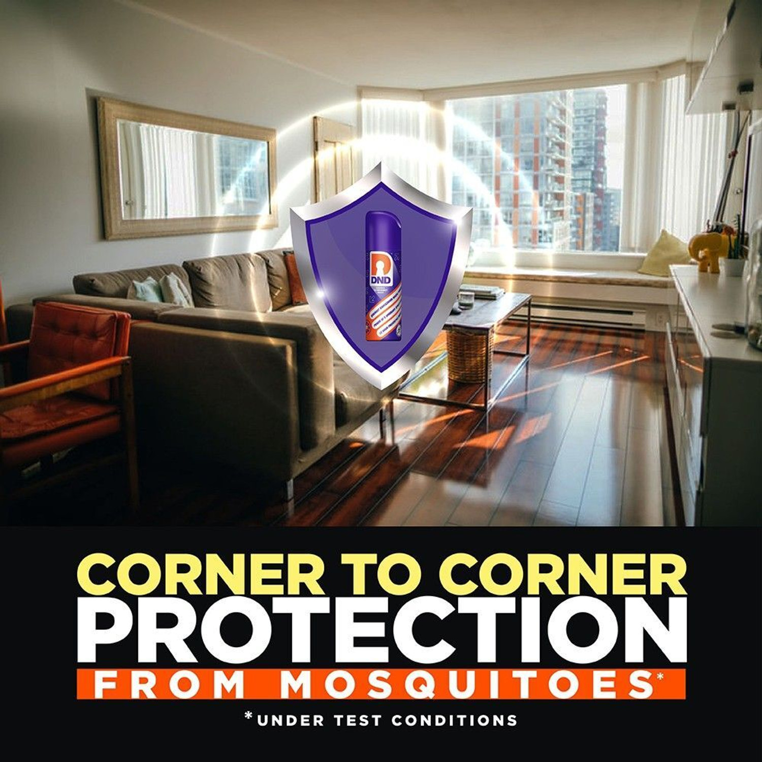 Image of DND Nanosol Flying Insect Killer | Mosquito Repellent Aerosol Spray | Instant Kill Action | 12 hrs Protection
