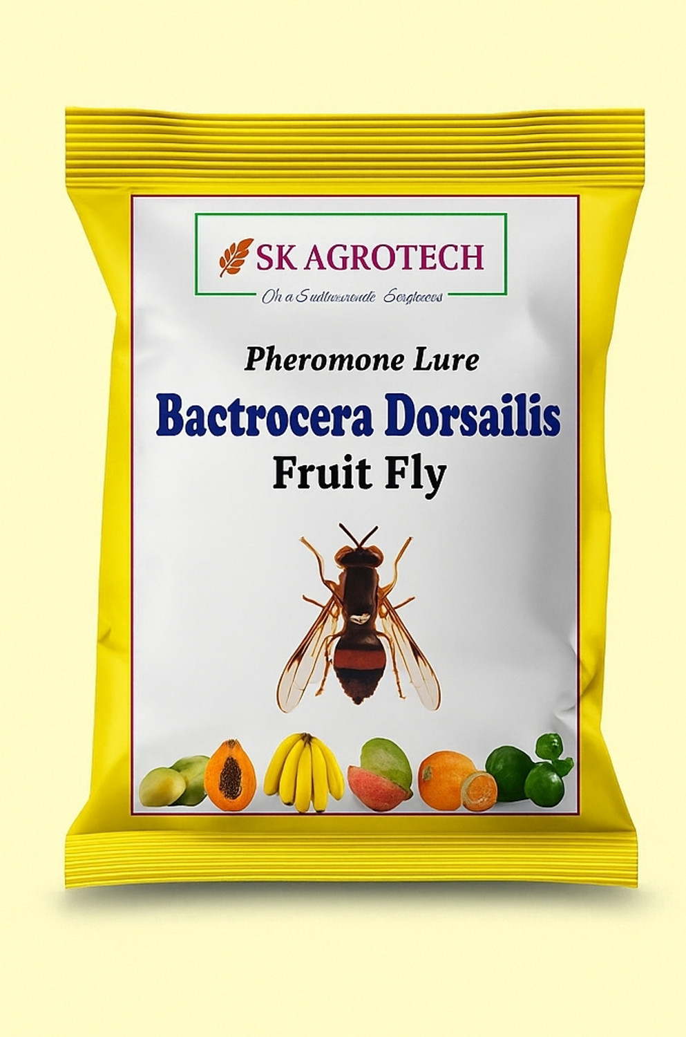 Image of S K Agrotech Bactrocera Dorsailas- fruit fly pheromone lure. used in all fruit crop.