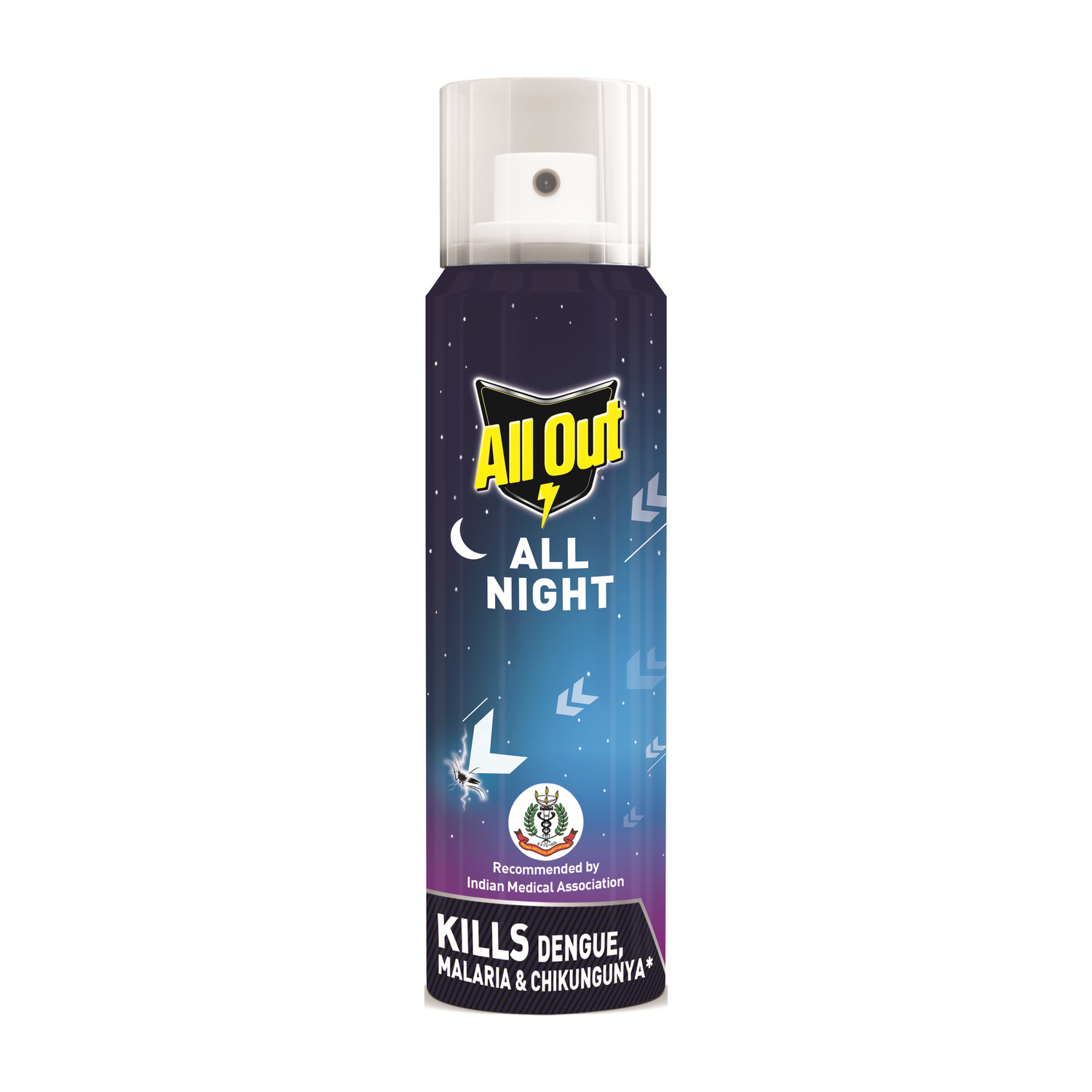 Image of All Out All Night Mosquito Killer Spray, 12 Hours protection, Lasts 60 Nights (30 ml)