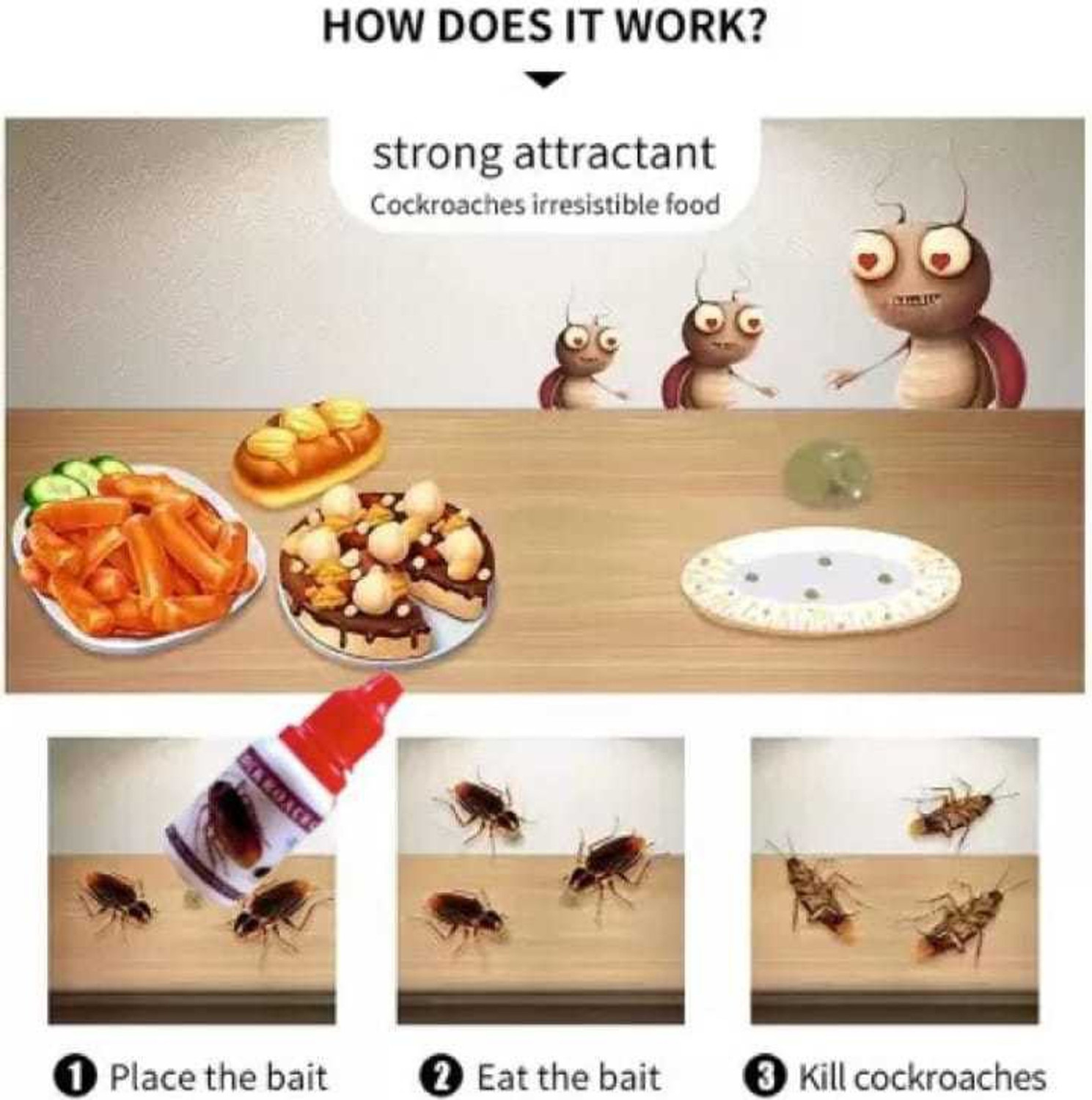 Image of NEELHARI powerfull anti roach cockroach killer gel