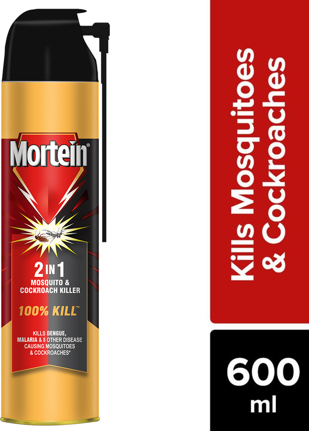 Image of Mortein 2 in 1 Mosquito Killer & Cockroach Killer Spray