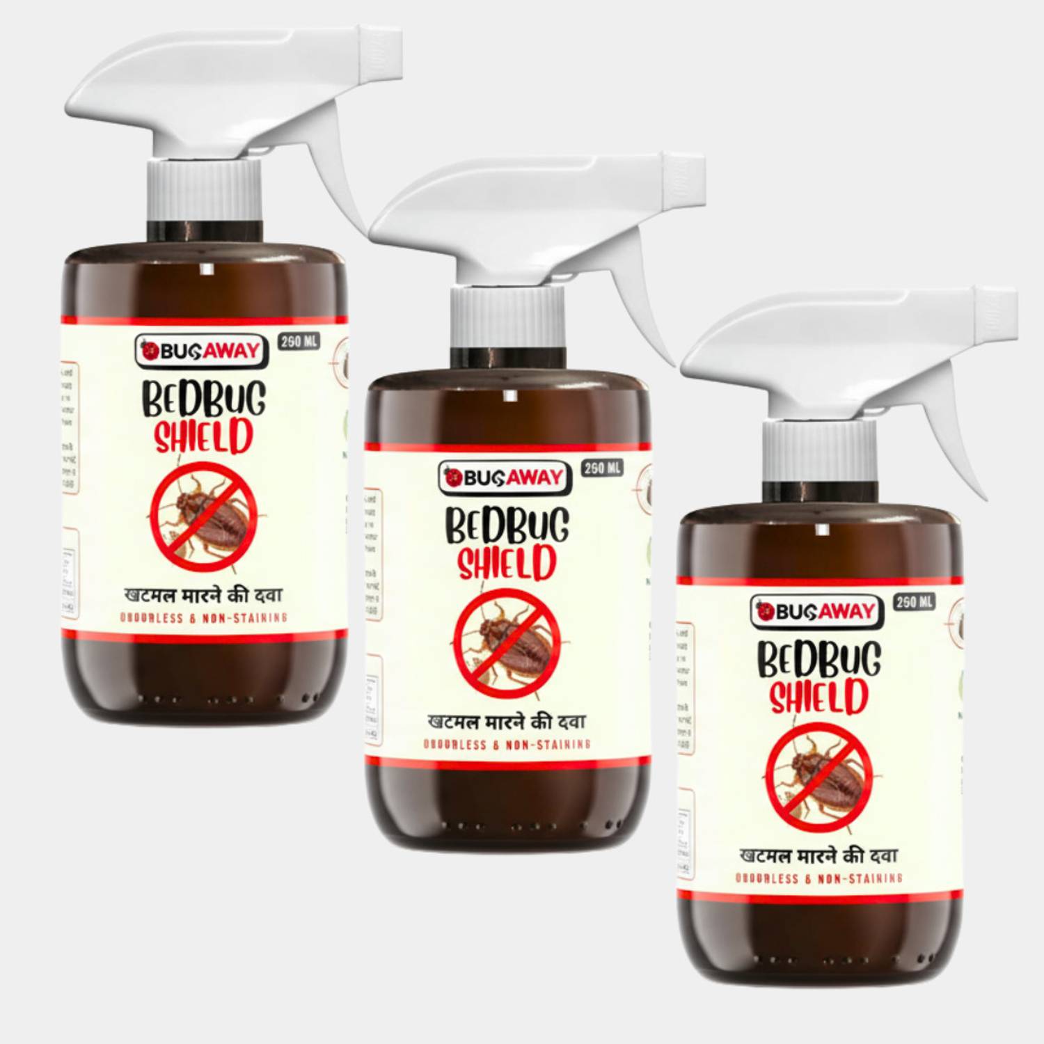 BUGAWAY Herbal Bed Bug Repellent Spray | Advance Khatmal Marne Ki Spray