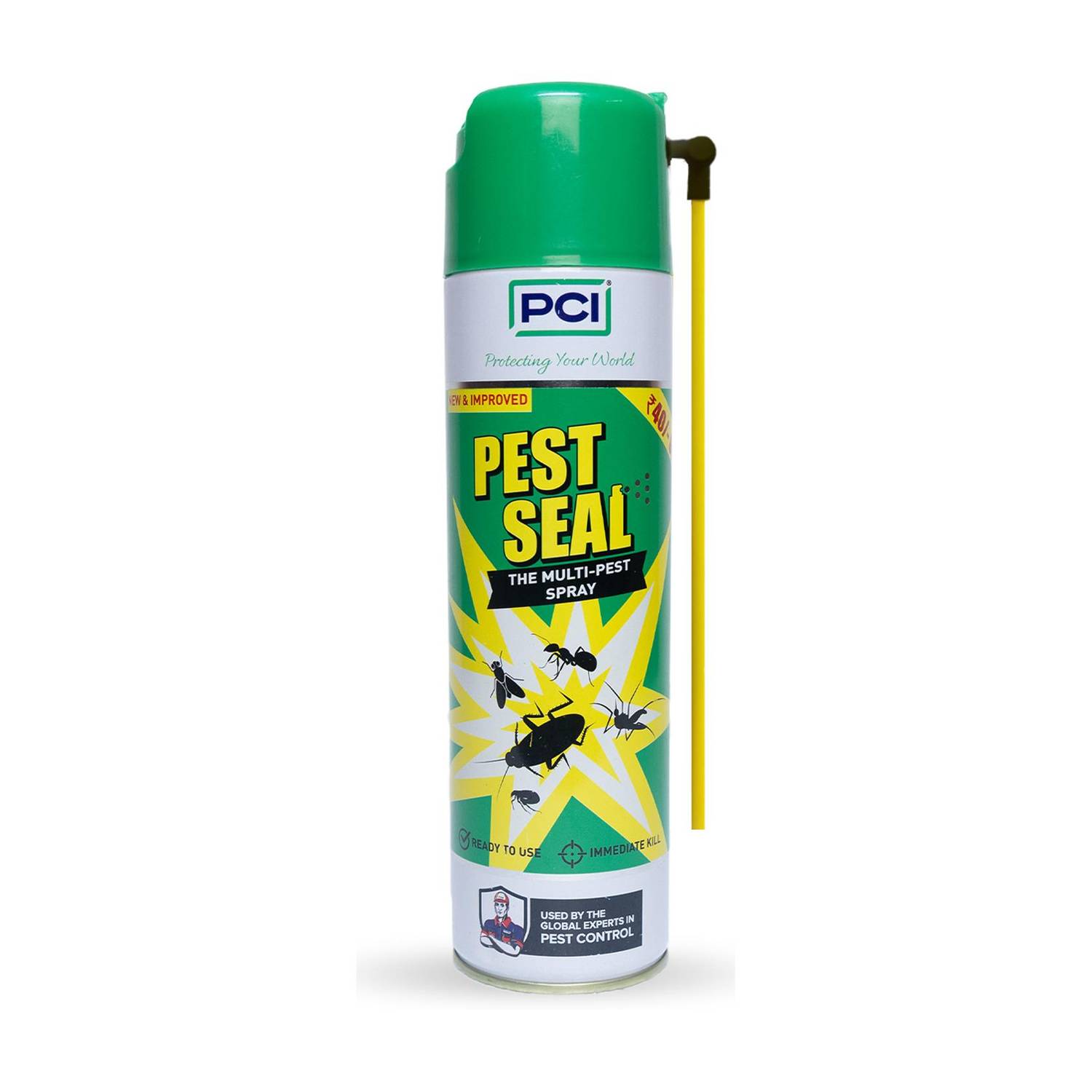 PCI Pest Seal Multi-Pest Spray | Instant Kill: Roaches, Ants & Mosquitoes