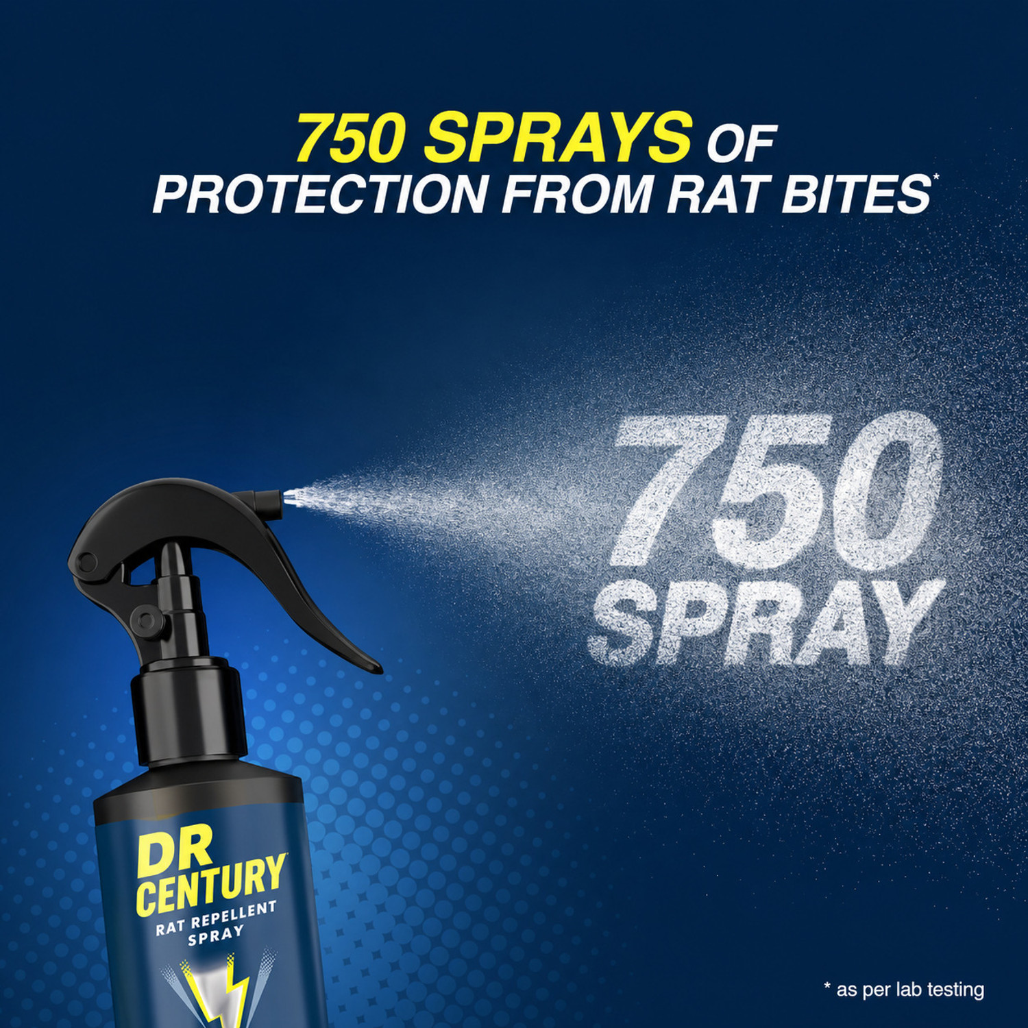 Image of Dr Century Rat Repellent Spray 250ml | Peppermint | Non Toxic | For Home & Car