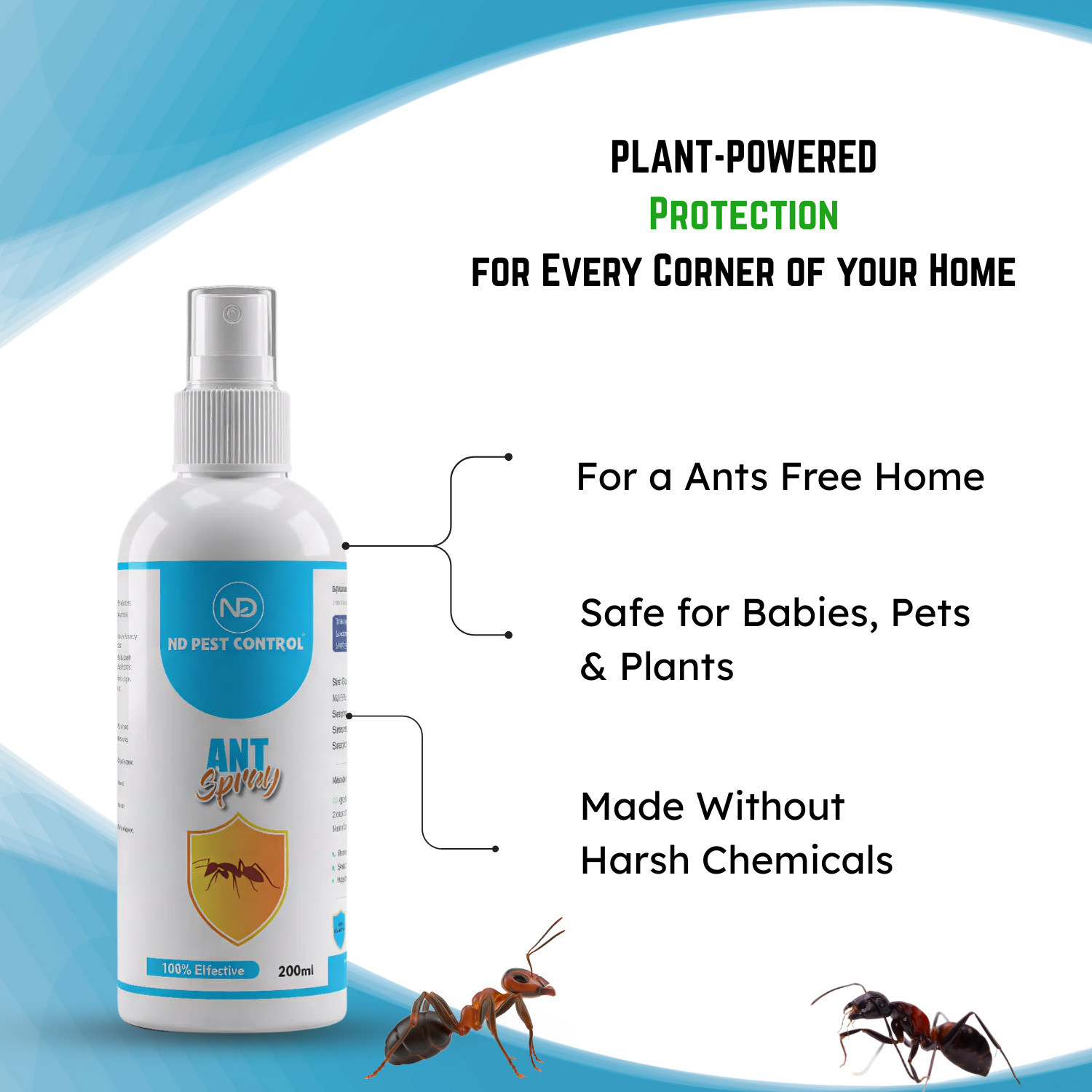 Image of ND PEST CONTROL Ant Killer and Repellent Spray|200ml