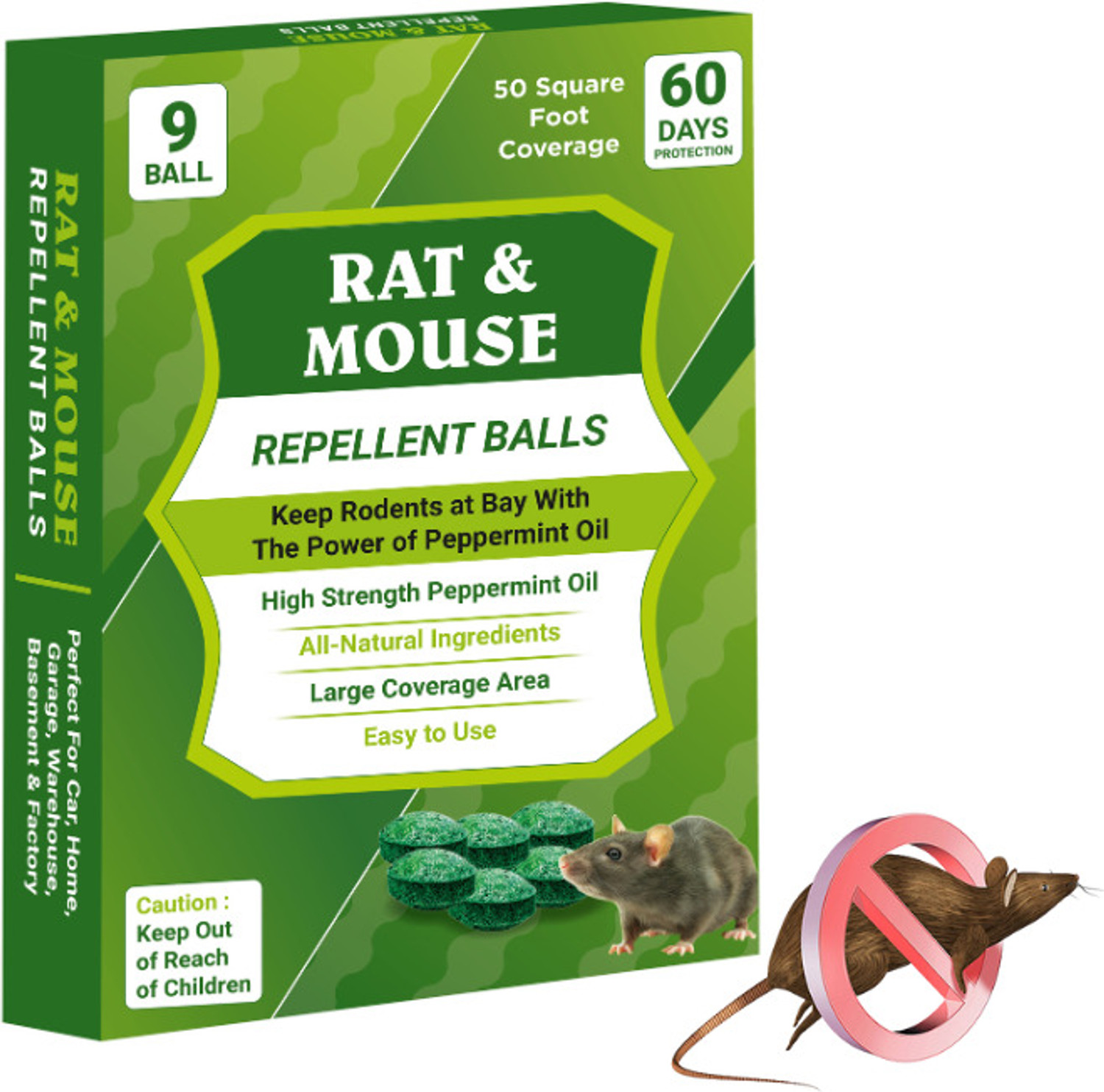 Image of pestman Rodent Repellent For Car | Rat Repellent For Car Engine | Rat Repellent Ball