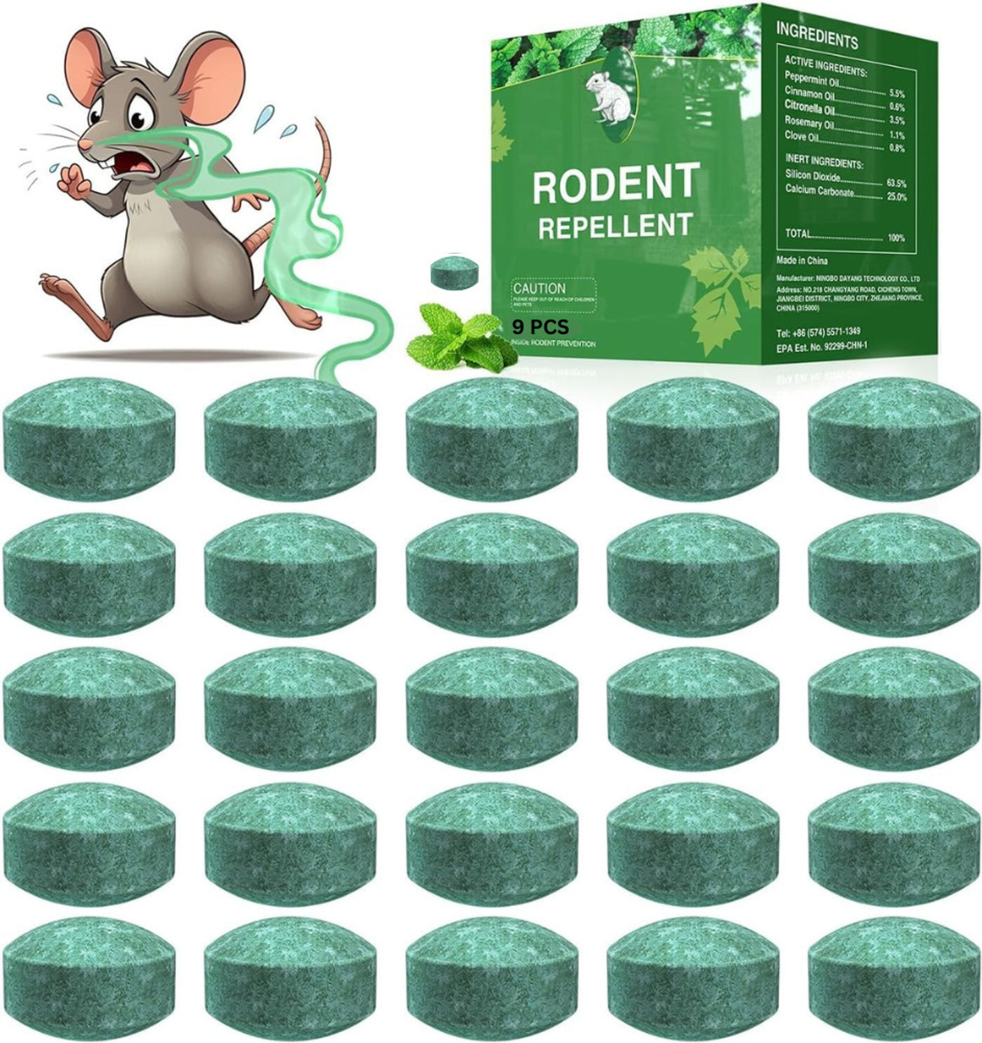 Image of ZAPPOO Rat Repellents Ball for Home & Kitchen | Mouse Control |Strong Smell Formula |||