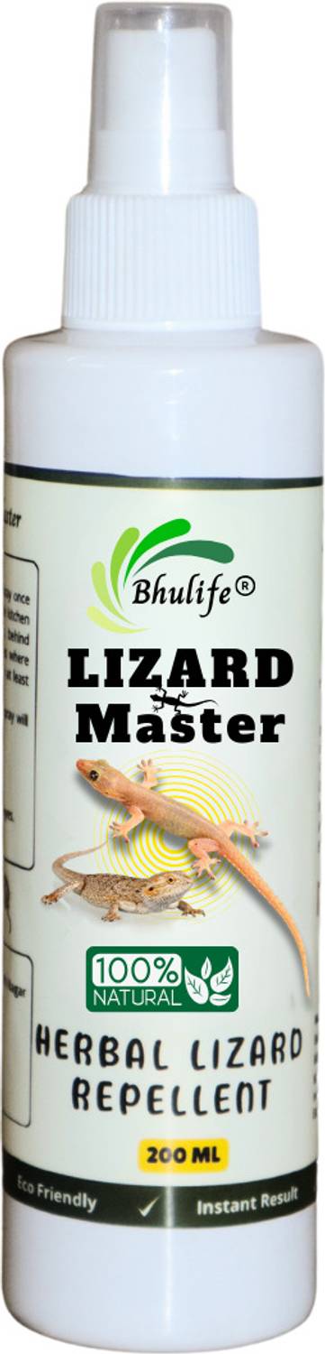 BhuLife Natural Strong Lizard Repellent Spray for Room Office Kitchen Home