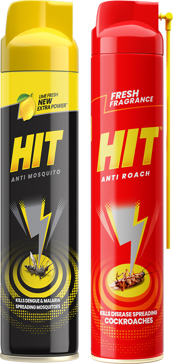 Image of Hit Crawling Insect Killer Spray & Flying Insect Killer Spray - Lime Fragrance