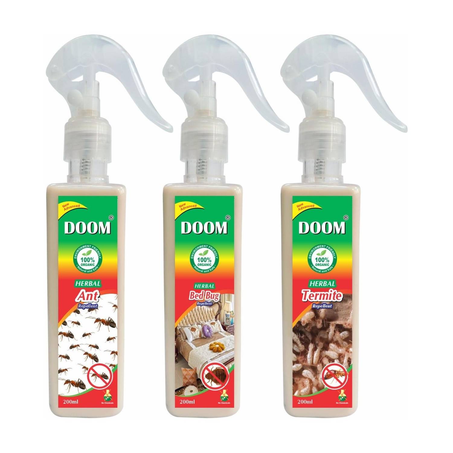 Doom Herbal Ant, Bed Bug and Termite Killer