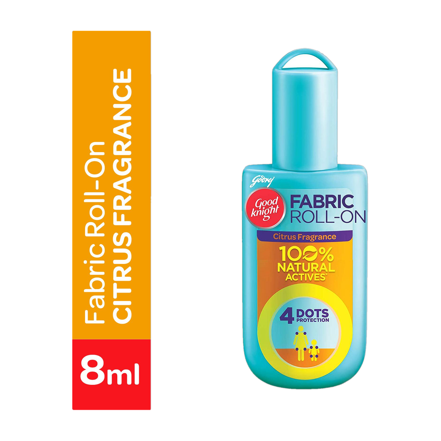 Image of Good Knight Fabric Roll-On Personal Repellent Citrus (8 ml)