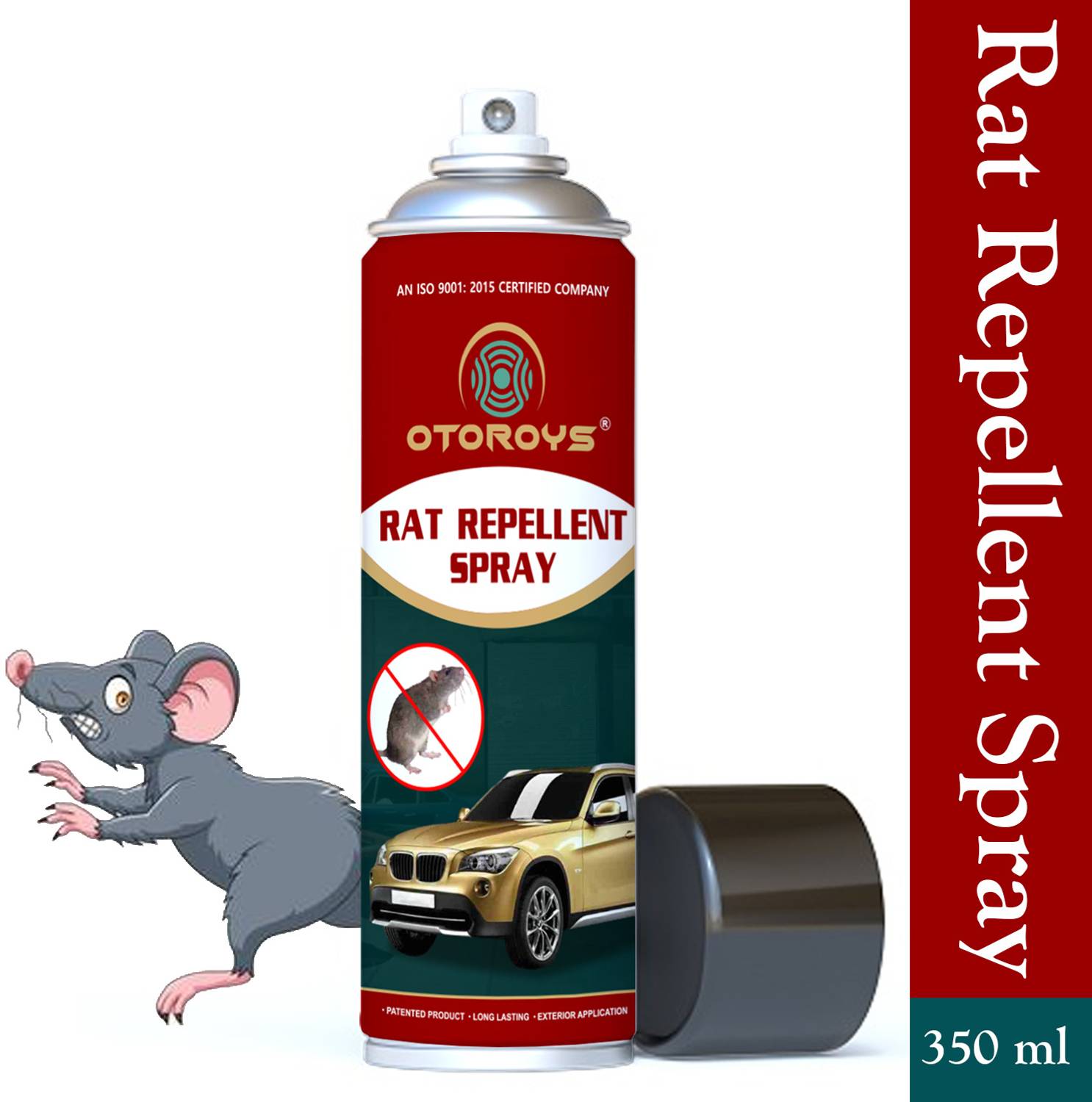 Otoroys Rat Repellent Spray Car Protection Rats (350 ml)