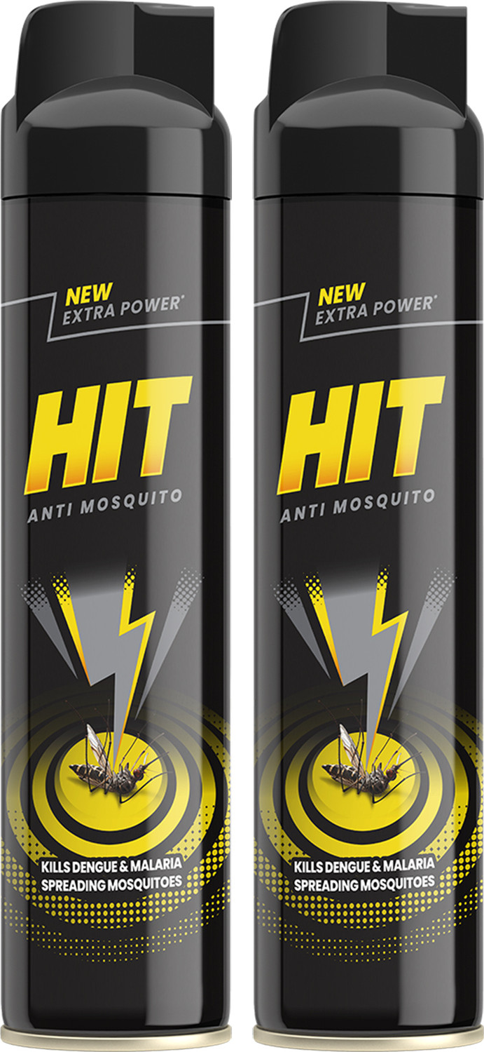 Image of Hit Mosquito & Fly Killer Spray (2 x 400 ml)