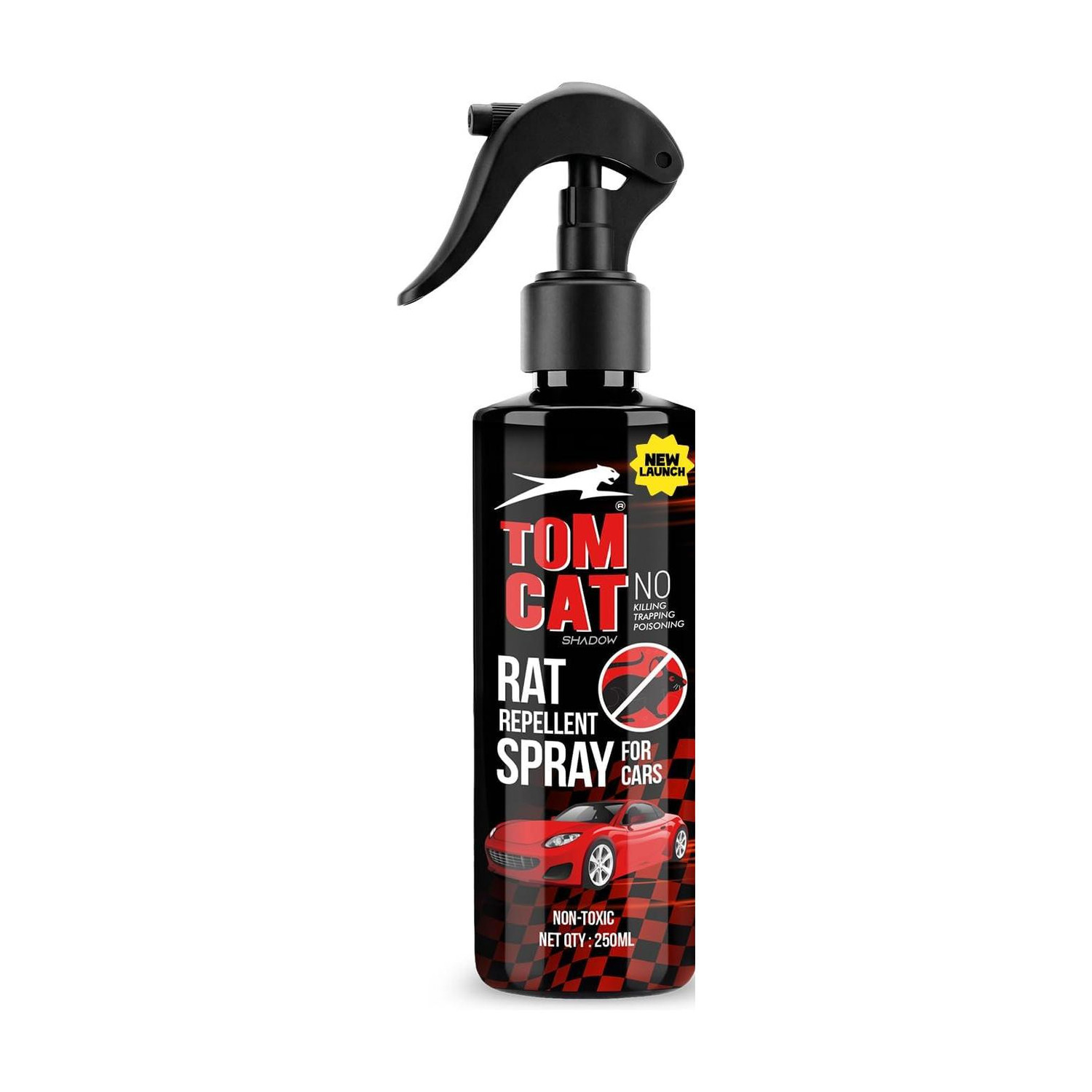 Image of TOM CAT SHADOW Rat Repellent Spray Car Highly Effective, Leak Free Repellent Easy to Spray