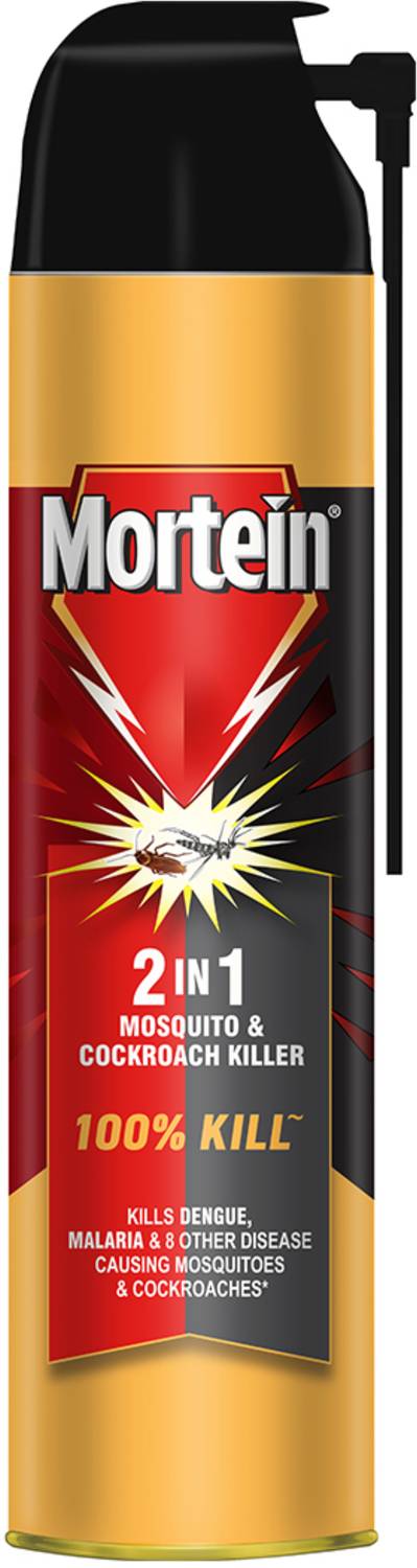 Mortein 2 in 1 Mosquito and Cockroach Killer Spray (400 ml)
