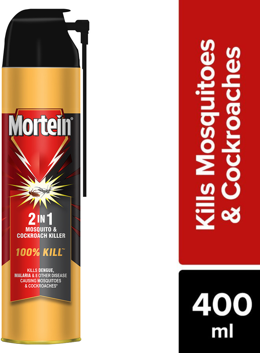 Image of Mortein | 2 in 1 | Mosquito and Cockroach Killer | Spray