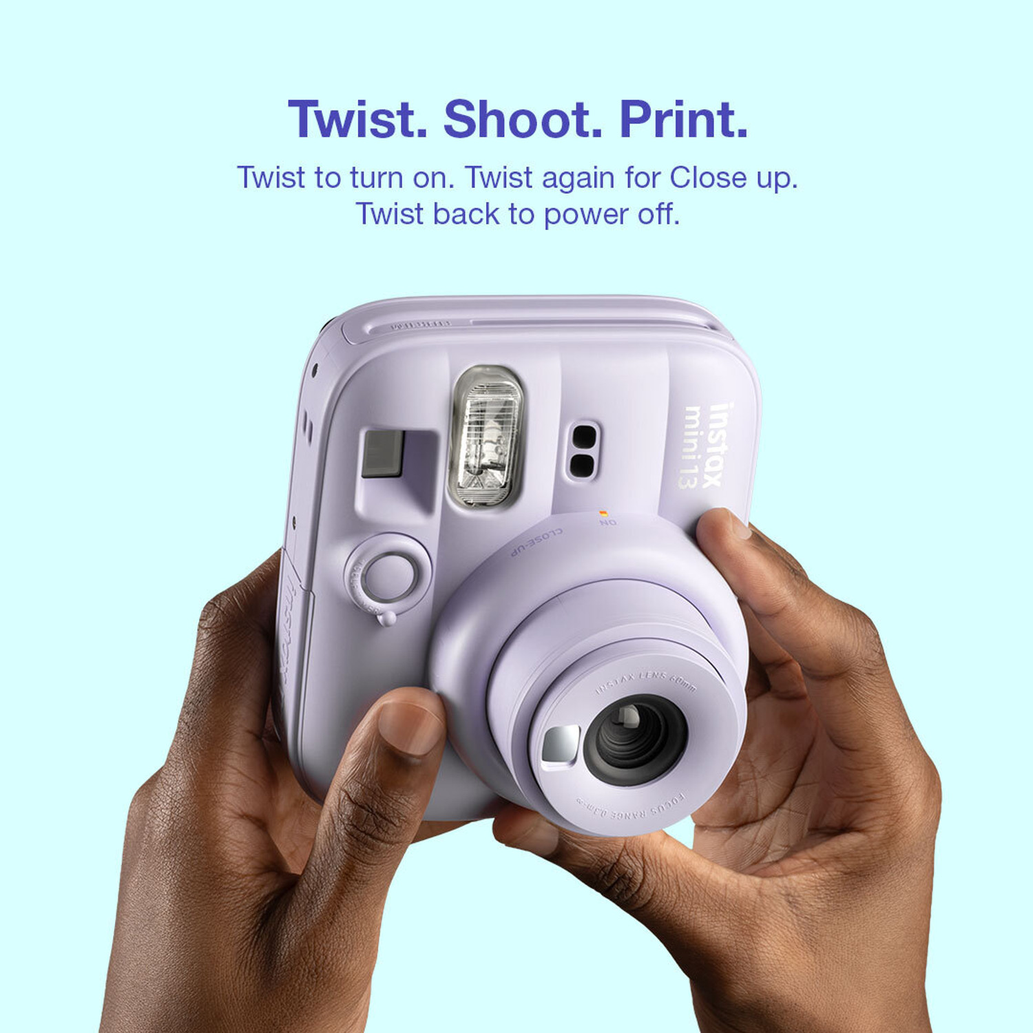 Image of Fujifilm Instax Analog Instax Mini 13 - Purple Instant Camera