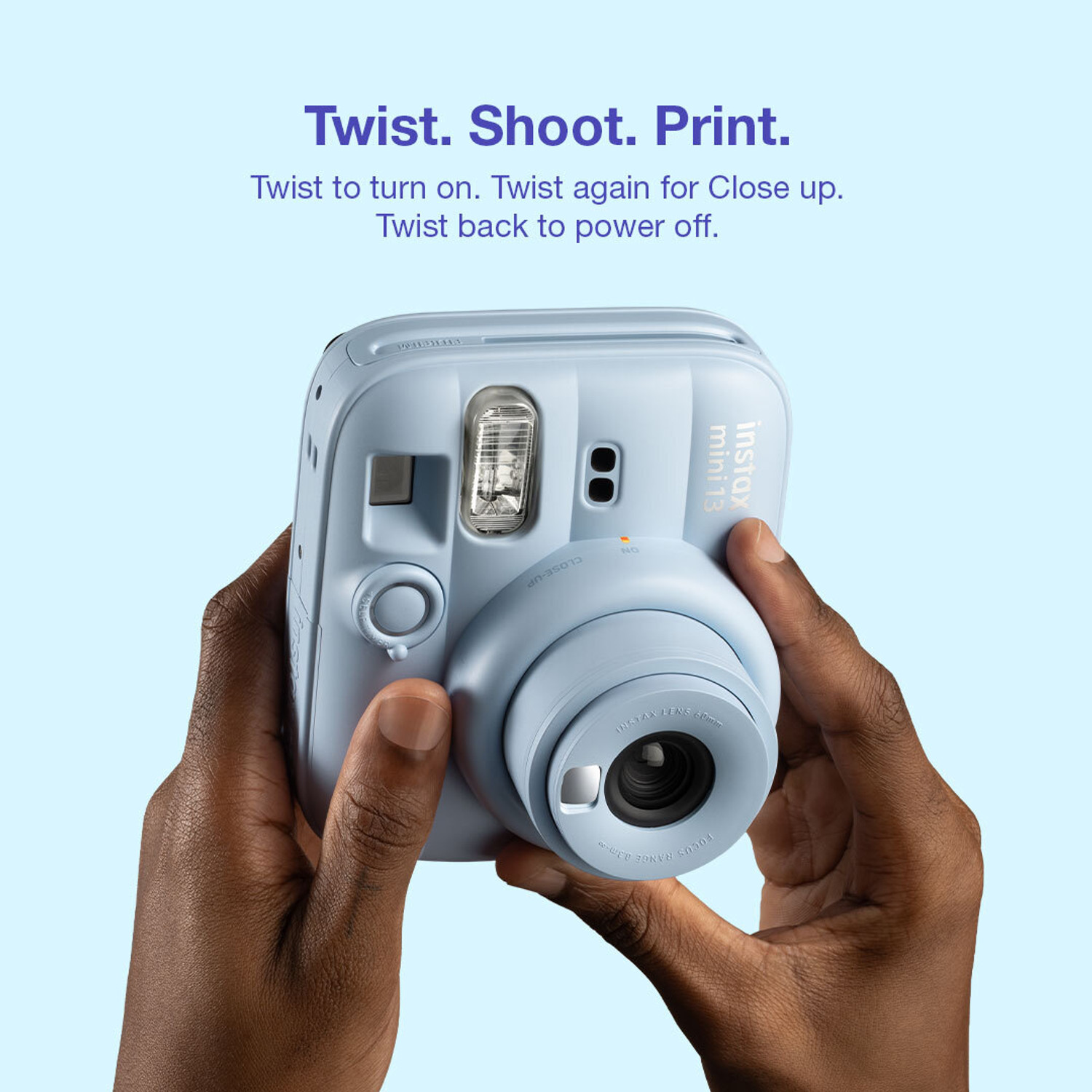 Image of Fujifilm Instax Analog Instax Mini 13 - Blue Instant Camera