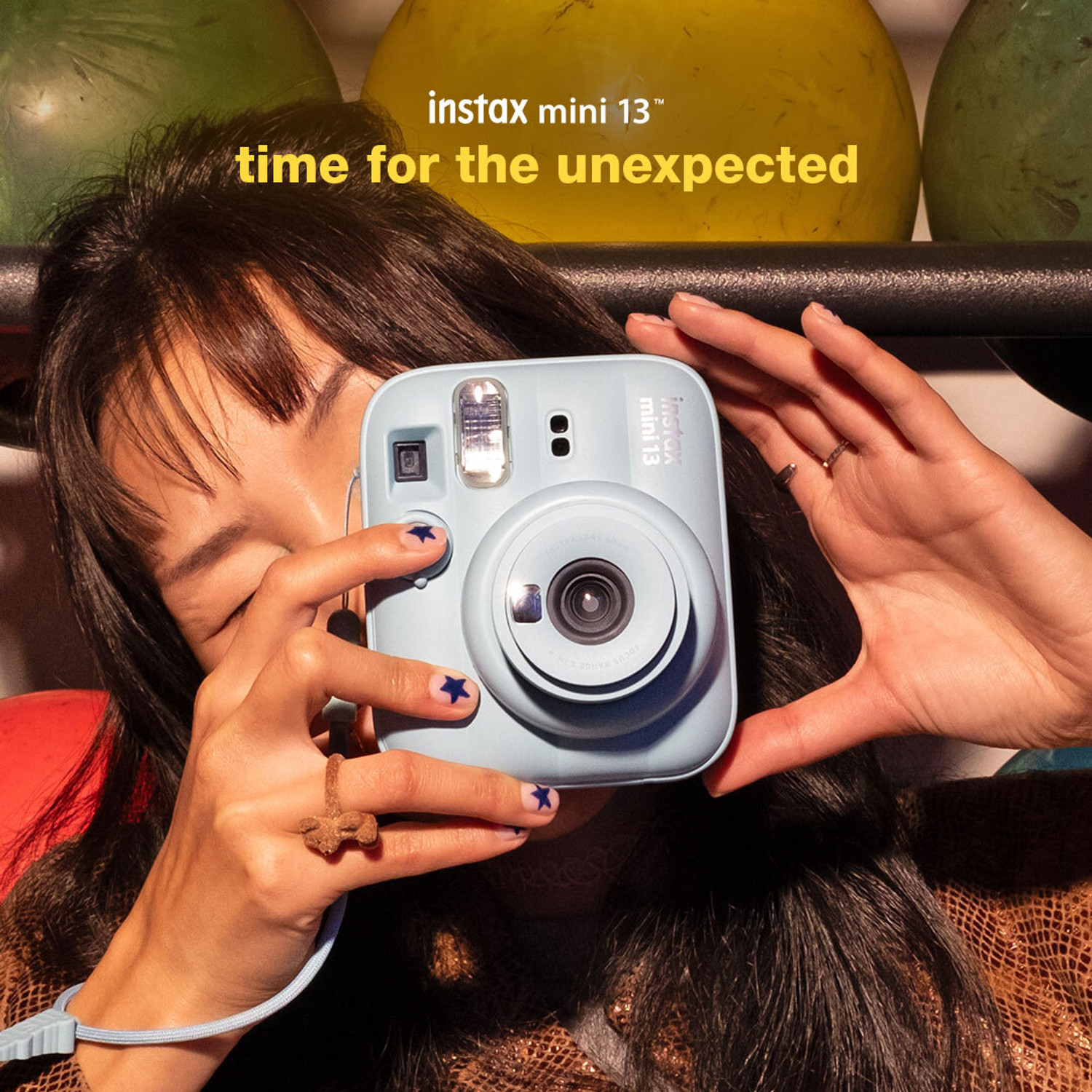 Image of Fujifilm Instax Analog Instax Mini 13 - Blue Instant Camera