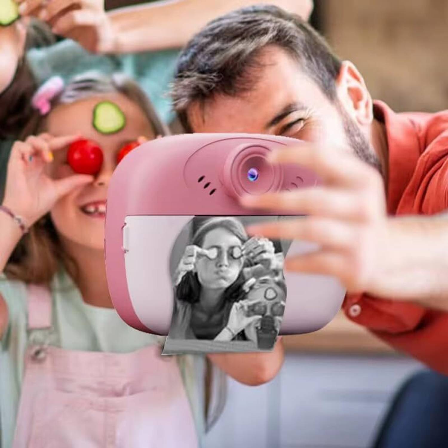Zuigo Instant Photo Printer Camera Pink 01CP for Kids - Image 4
