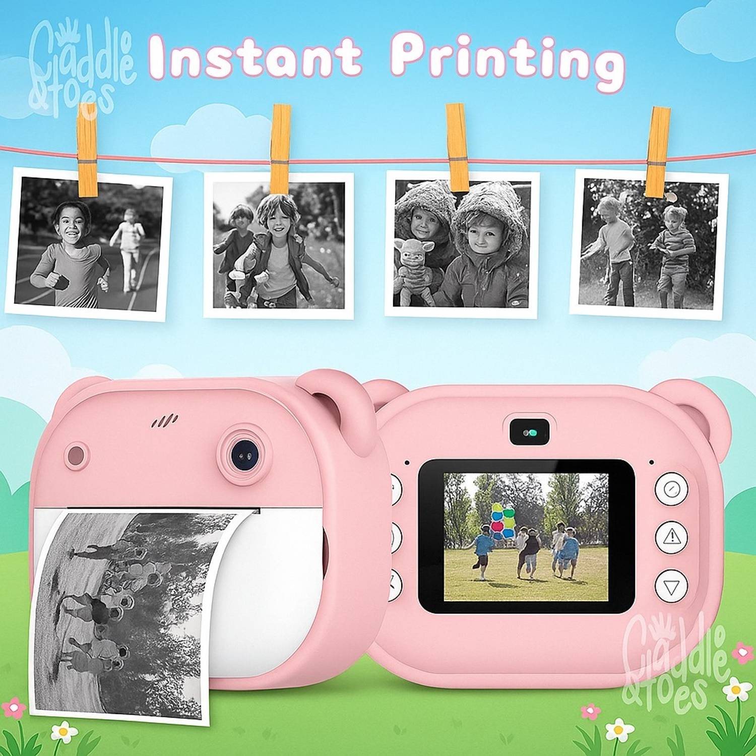 SnapKartX 1 The New Mini Camera Instant Printer – Capture & Print